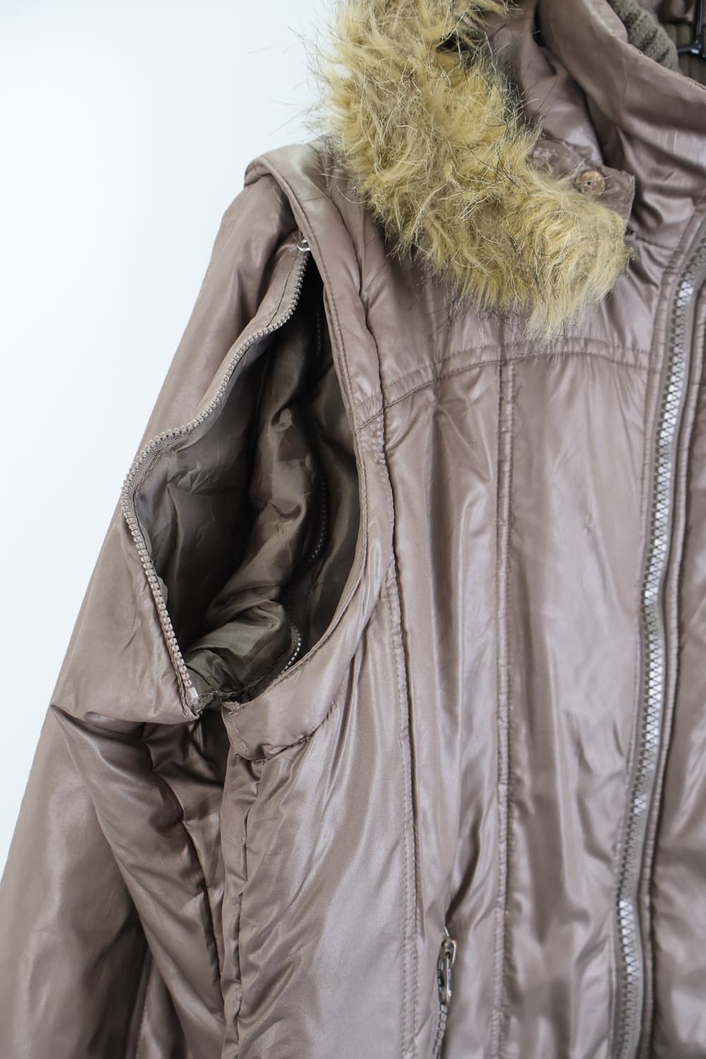 Jpn Zipper details Puffer Jackets 상품이미지5