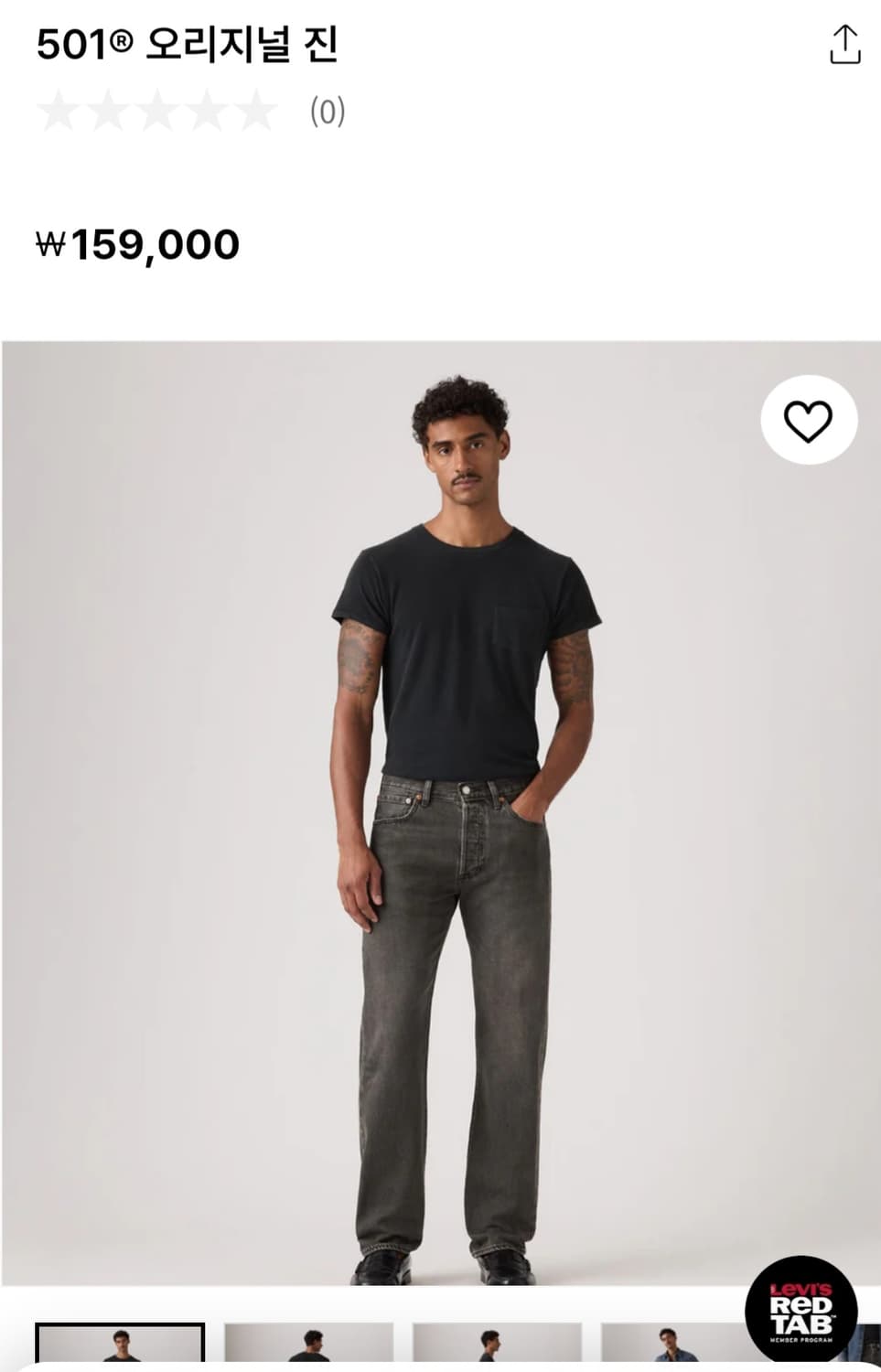 리바이스 501 오리지널진 30 상품이미지1