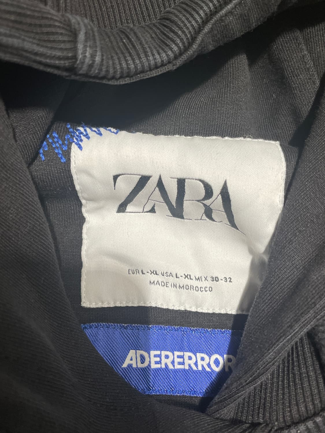 자더에러 후드 아더에러 자라 후드 L-XL 상품이미지3