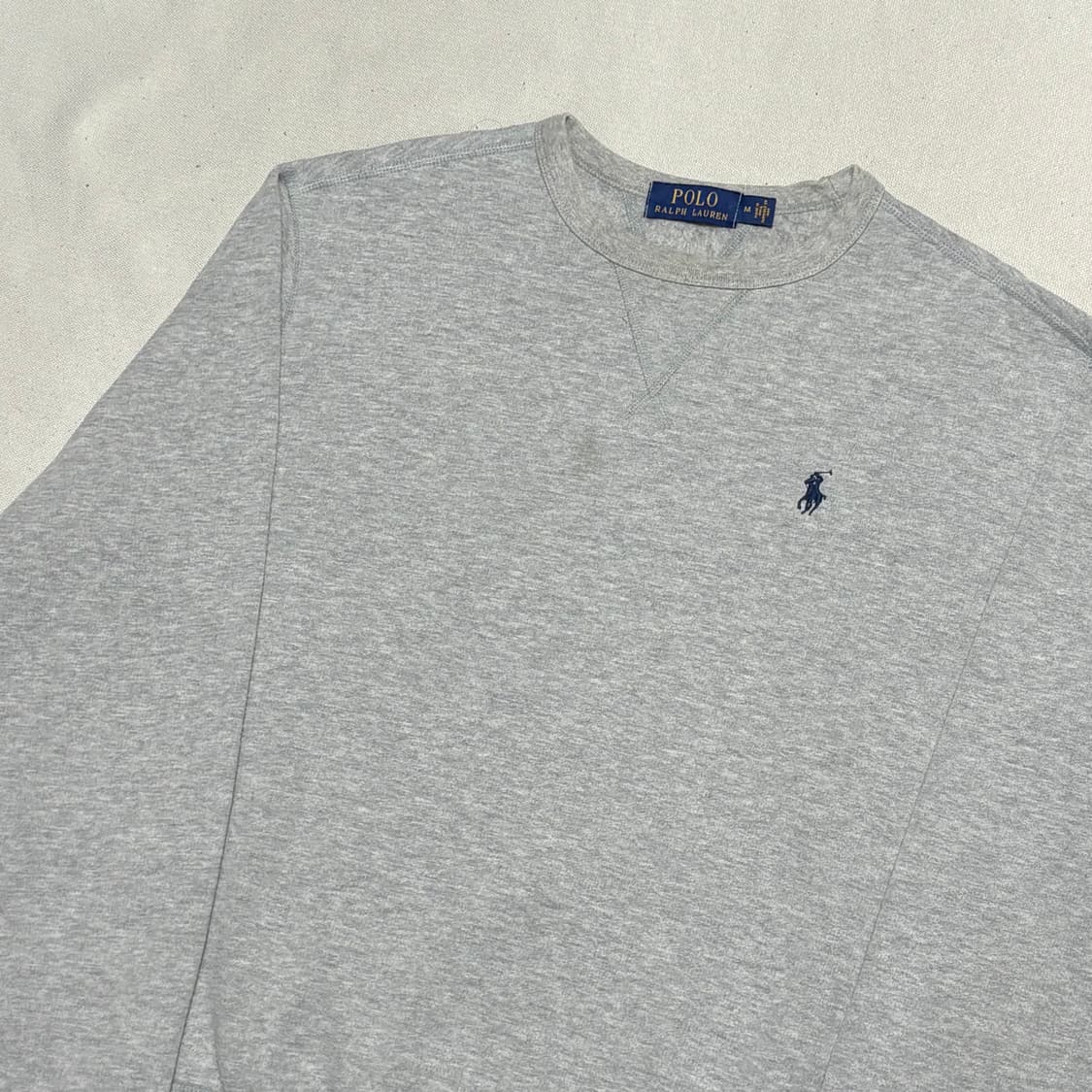 M 폴로랄프로렌 그레이 기모 맨투맨 상품이미지1