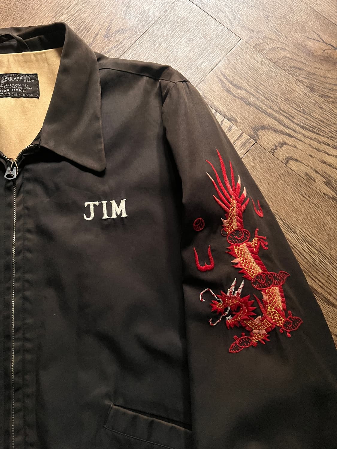 [40]슈가케인 Fleet Base 베트남전 썬페이드 수베니어 자켓 상품이미지5