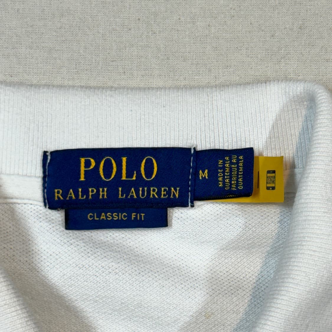 M) 폴로 랄프로렌 클래식핏 반팔 카라티 PK 신형 큐알탭 상품이미지6