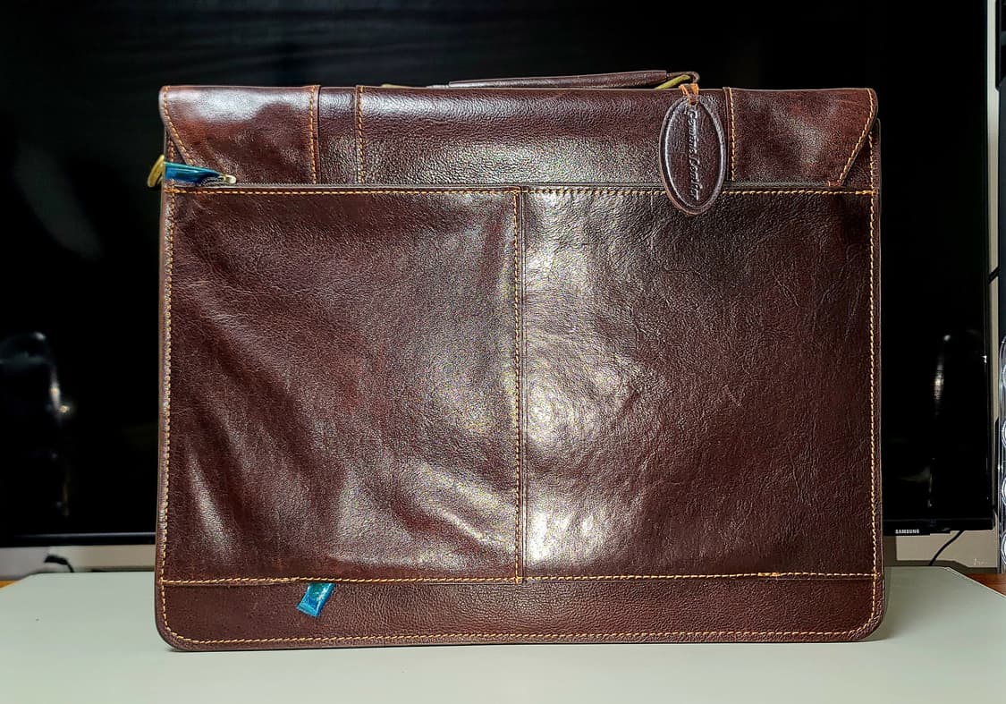 [새상품/택포함] 윌슨 레더 천연가죽 서류가방​/( 덤으로 가방 +1) 상품이미지9