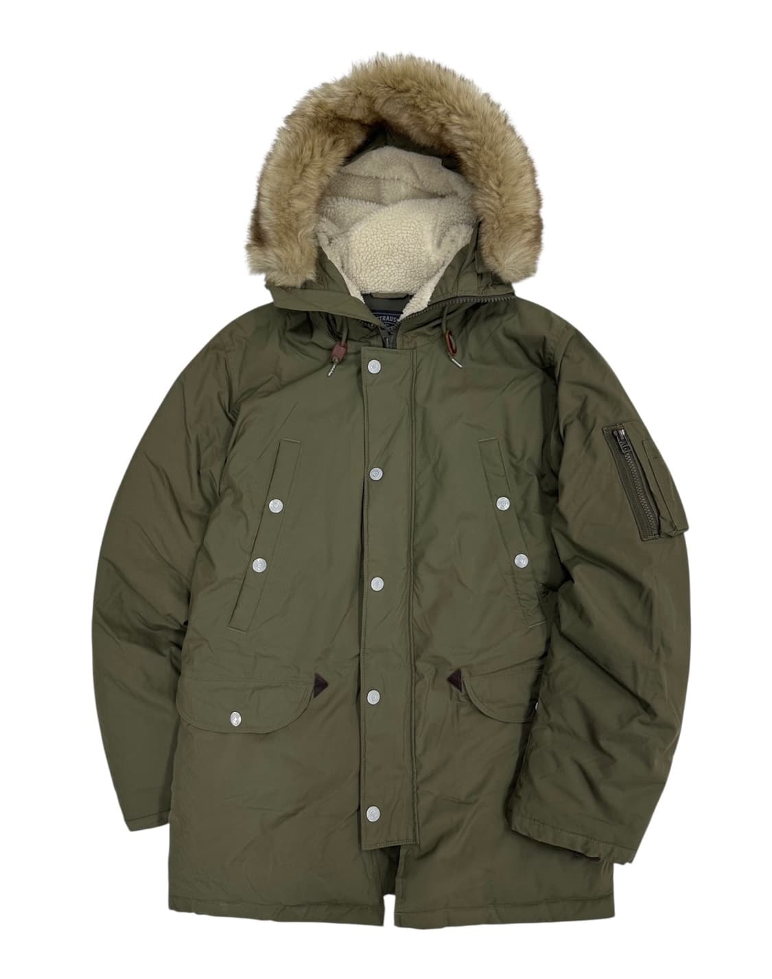 리바이스 덕다운 야상패딩 카키 (M) 상품이미지1