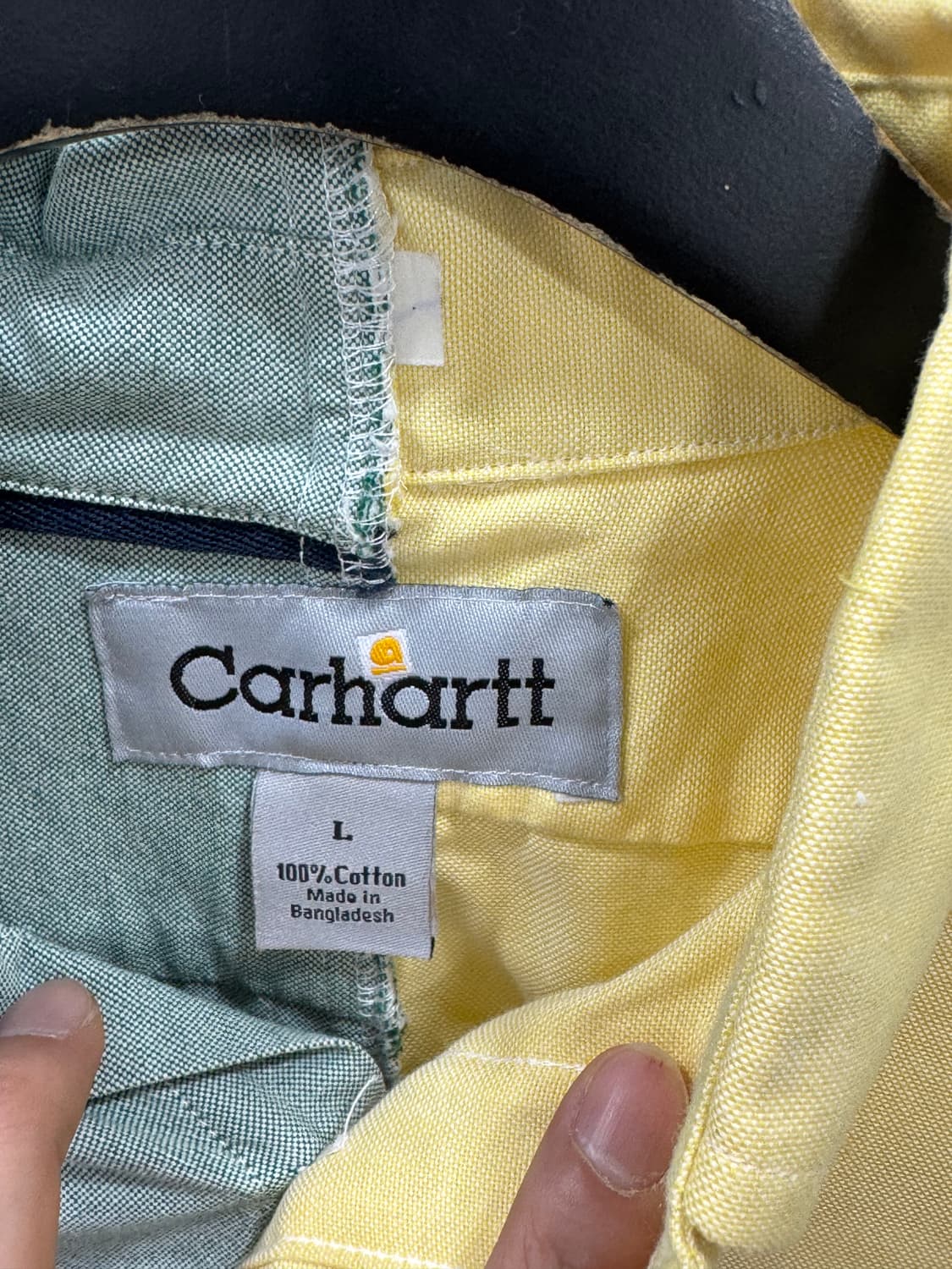 칼하트 리메이크 배색 셔츠 L 상품이미지6