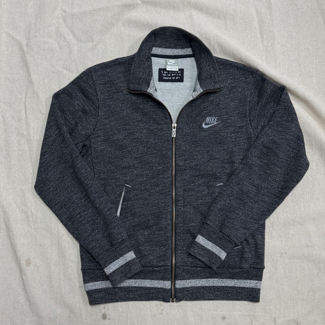 나이키 빈티지 차콜 백로고 집업 M 상품이미지3