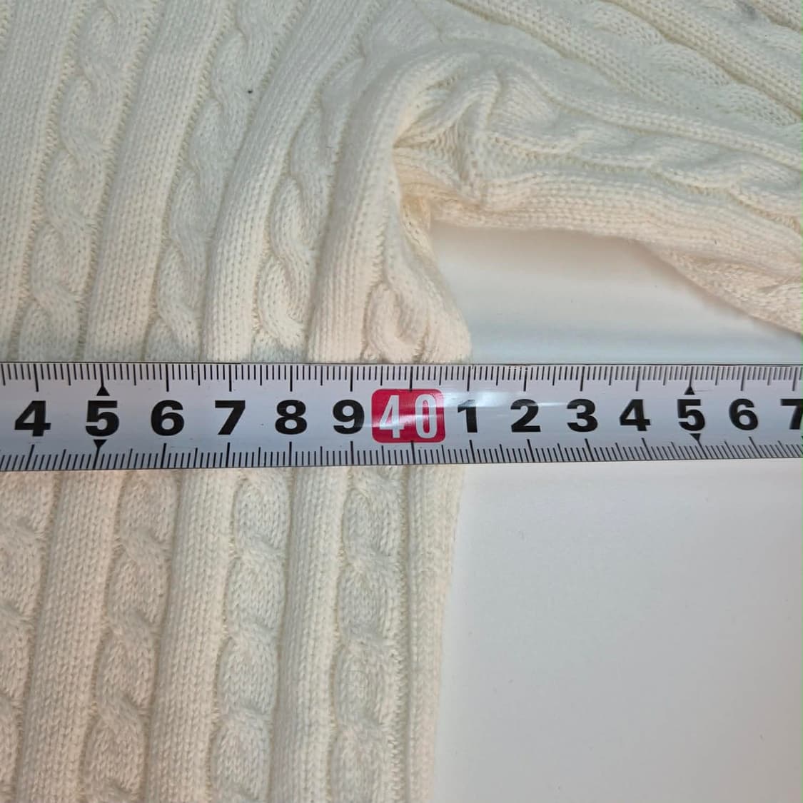 폴로 랄프로렌 신형 큐알택 케이블 걸즈 니트 가디건(L) 상품이미지6