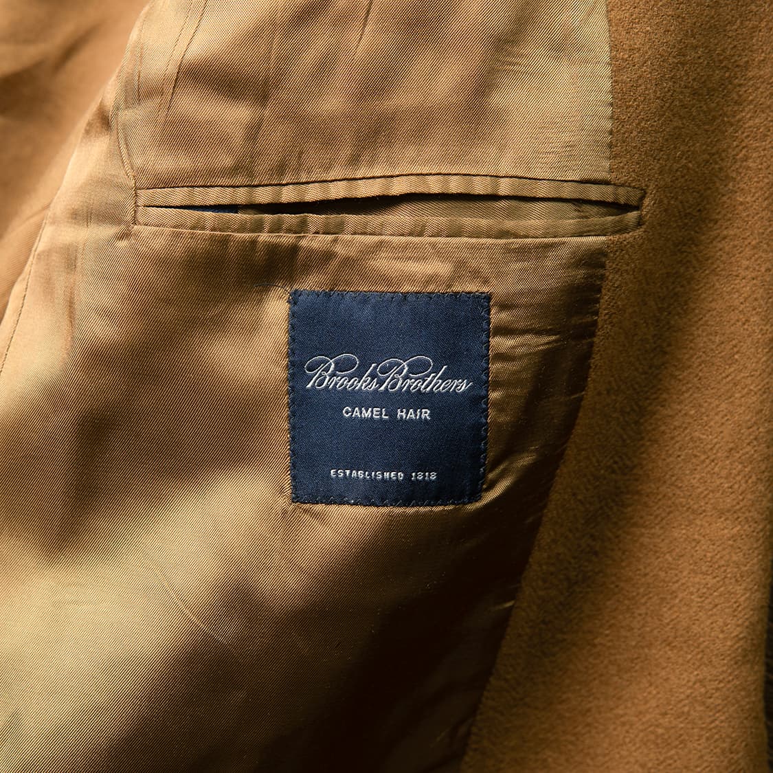 [115] 90s 브룩스브라더스 USA 메이드 카멜헤어 헤링본 블레이져 상품이미지7