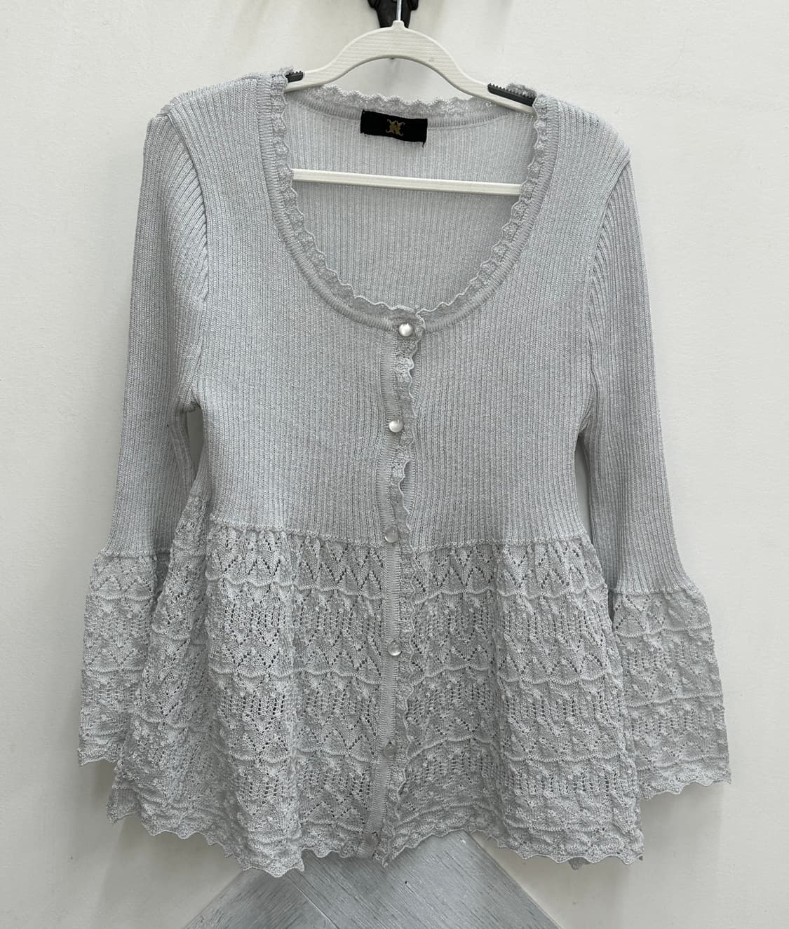 🫧하구미의 페어리 모리걸 코디세트🫧 레이어드 슬리브리스 크로셰 상품이미지5