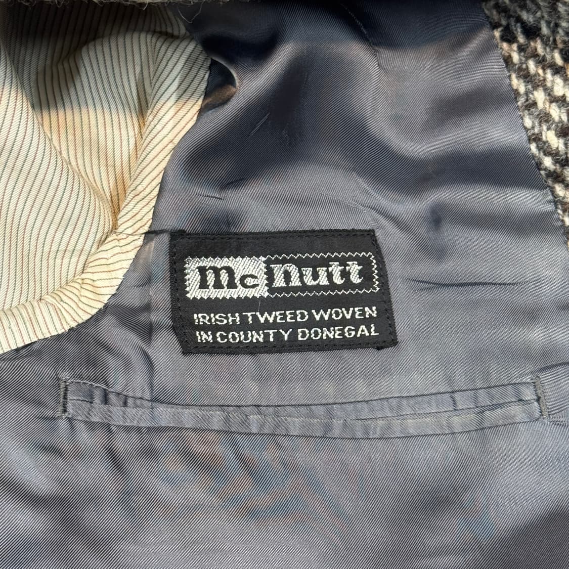 L) 폴 스미스 런던 x McNutt 도네갈 헤링본 트위드 자켓 상품이미지7