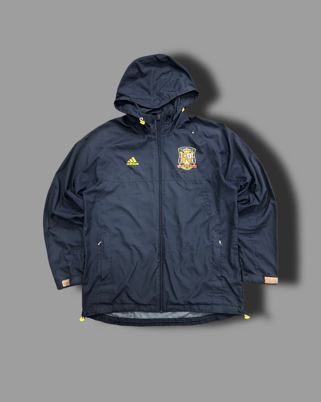 아디다스 네이비 스페인 국대 바람막이 L 상품이미지4