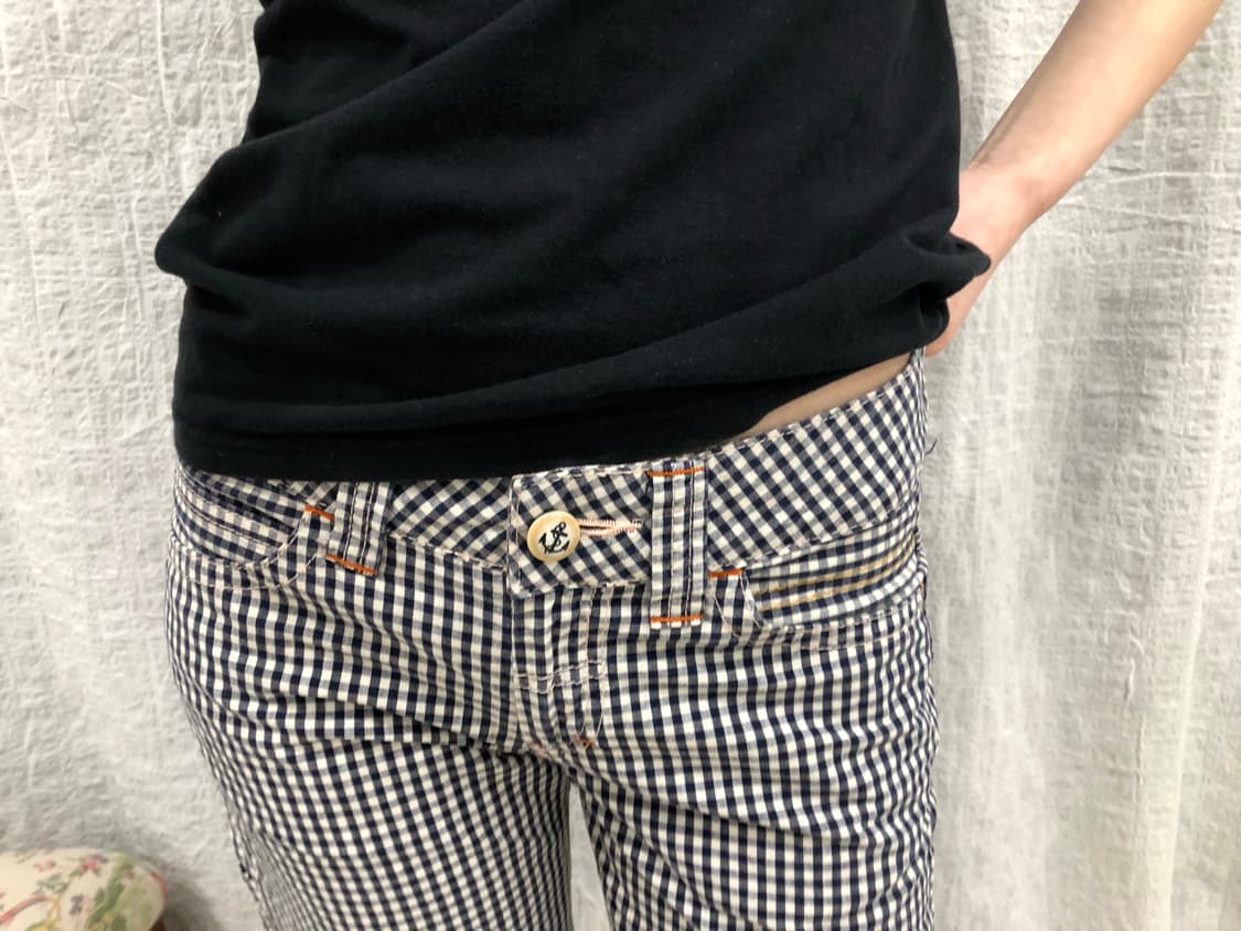 sunny check pattern pants 상품이미지4