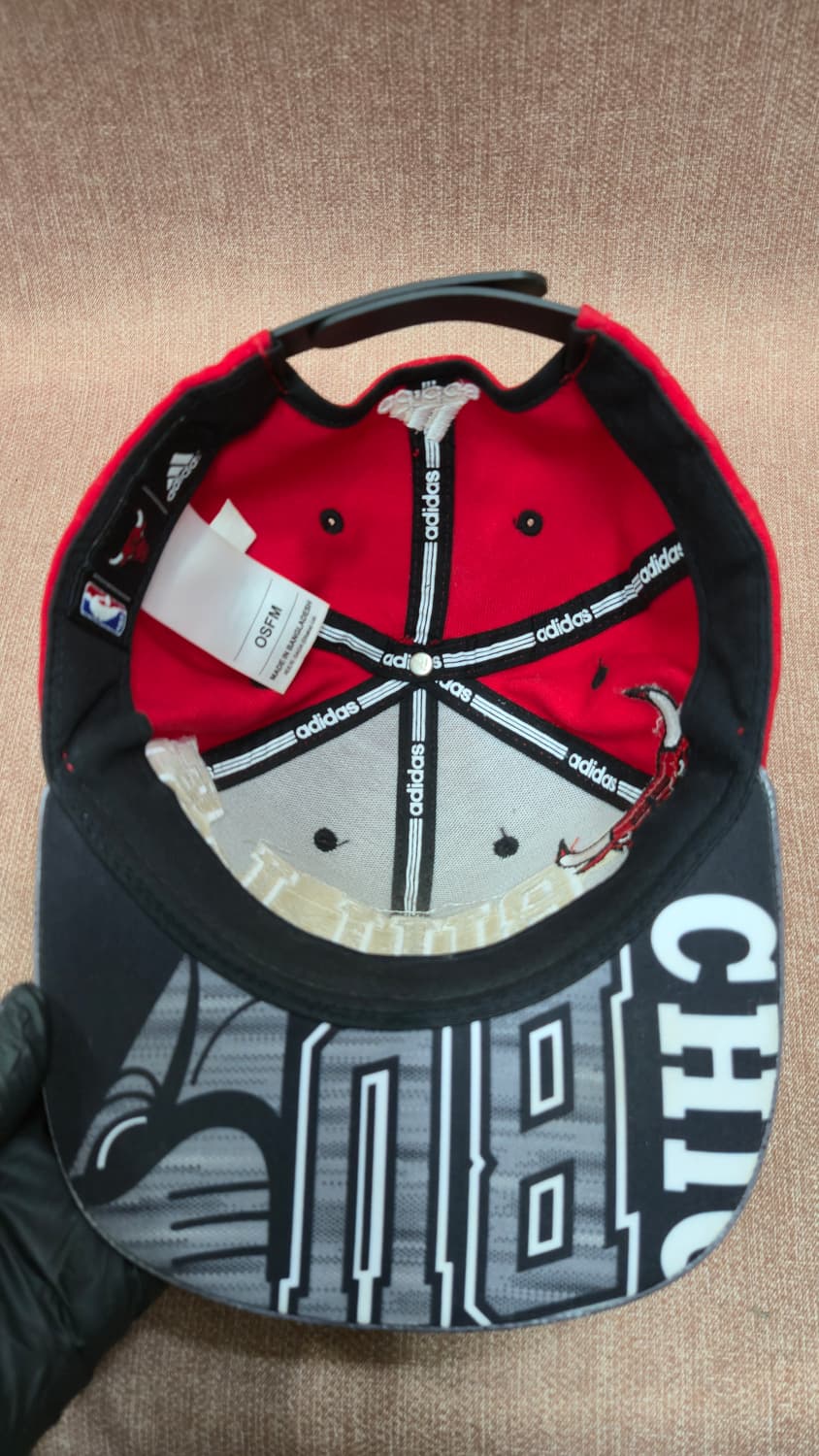 NBA - 시카고 불스 레어 빈티지 레트로 아디다스 스냅백 모자 농구  상품이미지5