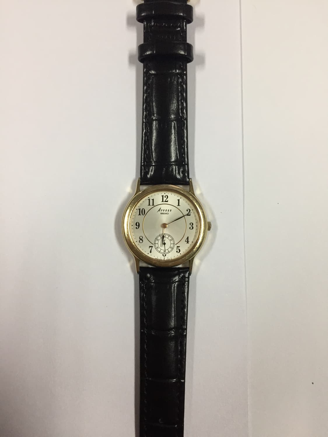 90s Seiko avenue quatz gold 상품이미지5