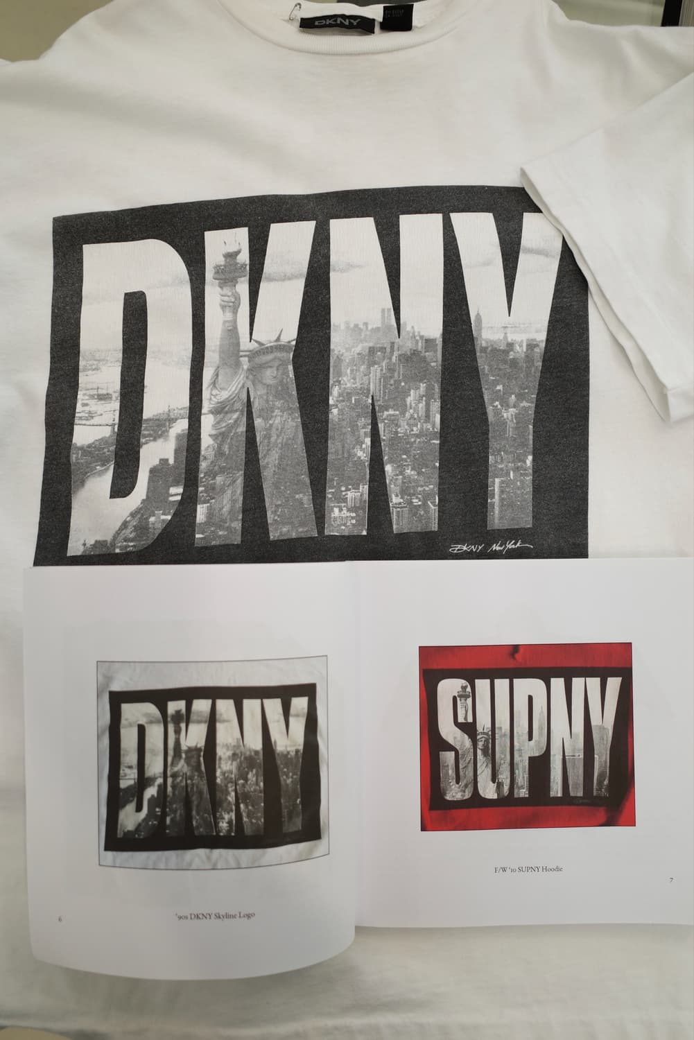90’s DKNY 티셔츠 (슈프림) 상품이미지5