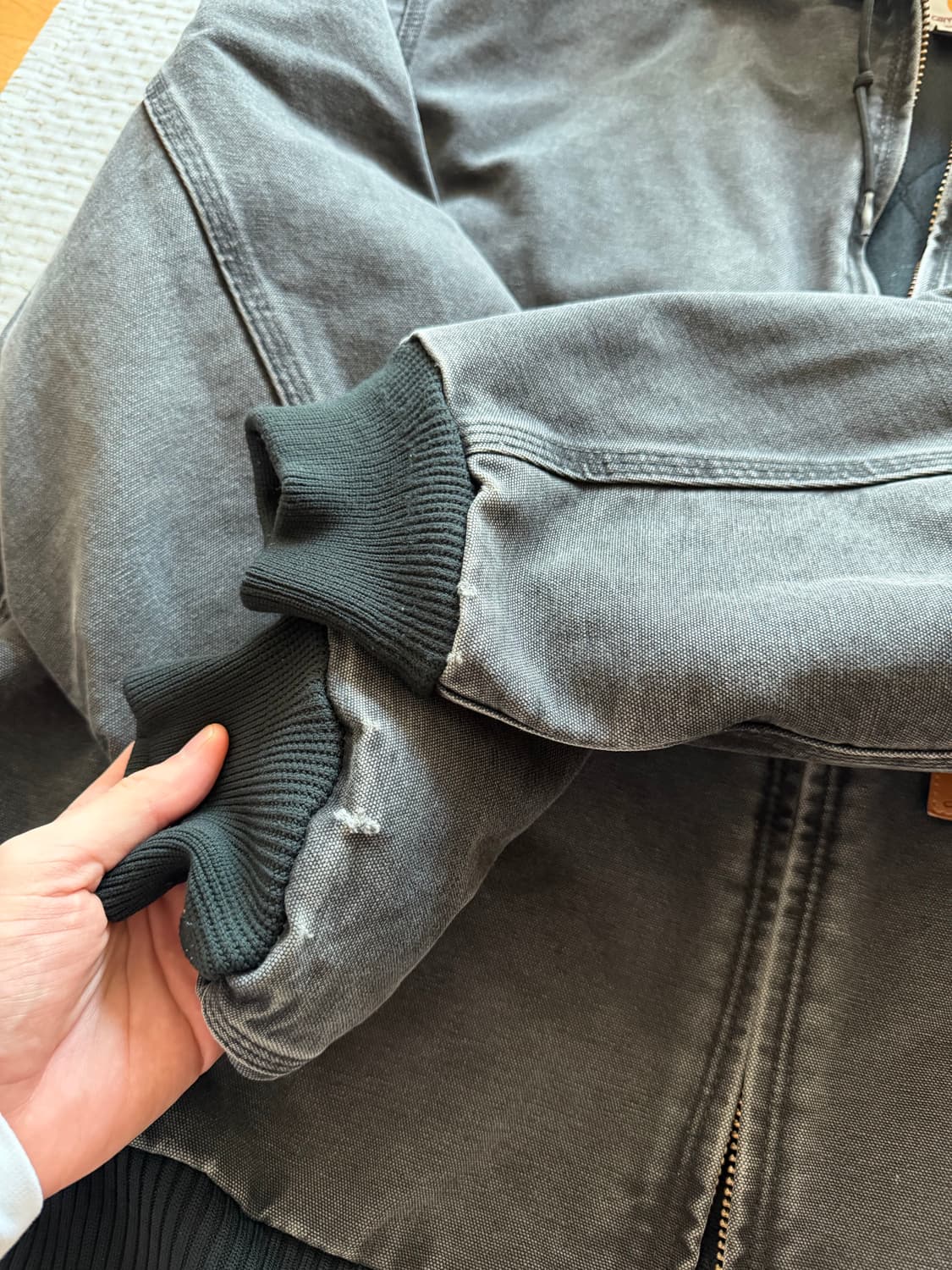 [XXL] 칼하트 j130 샌드스톤 덕 액티브 자켓 상품이미지5