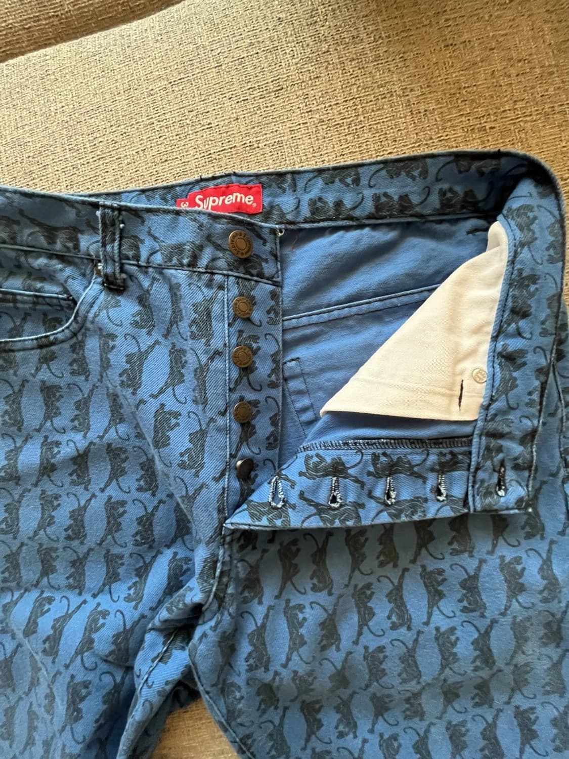 슈프림 워시드 레귤러 진 상품이미지6