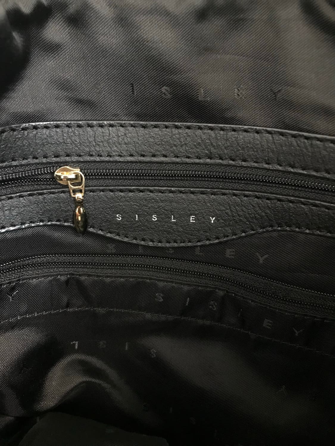 Sisley 시슬리 금장 블랙 숄더백  상품이미지9