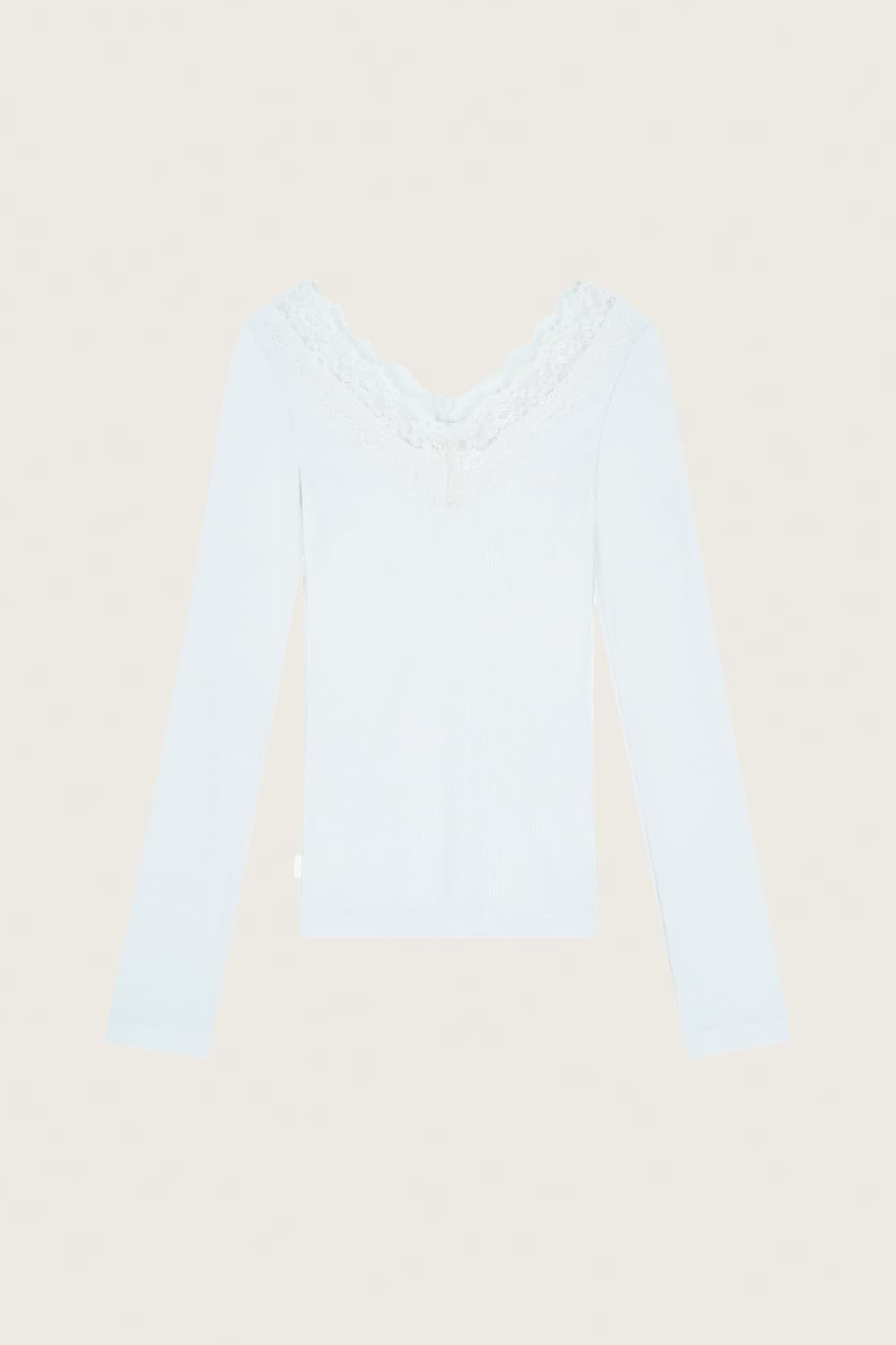 클리시어 크림도넛 롱슬리브 베이비블루 현물 상품이미지1