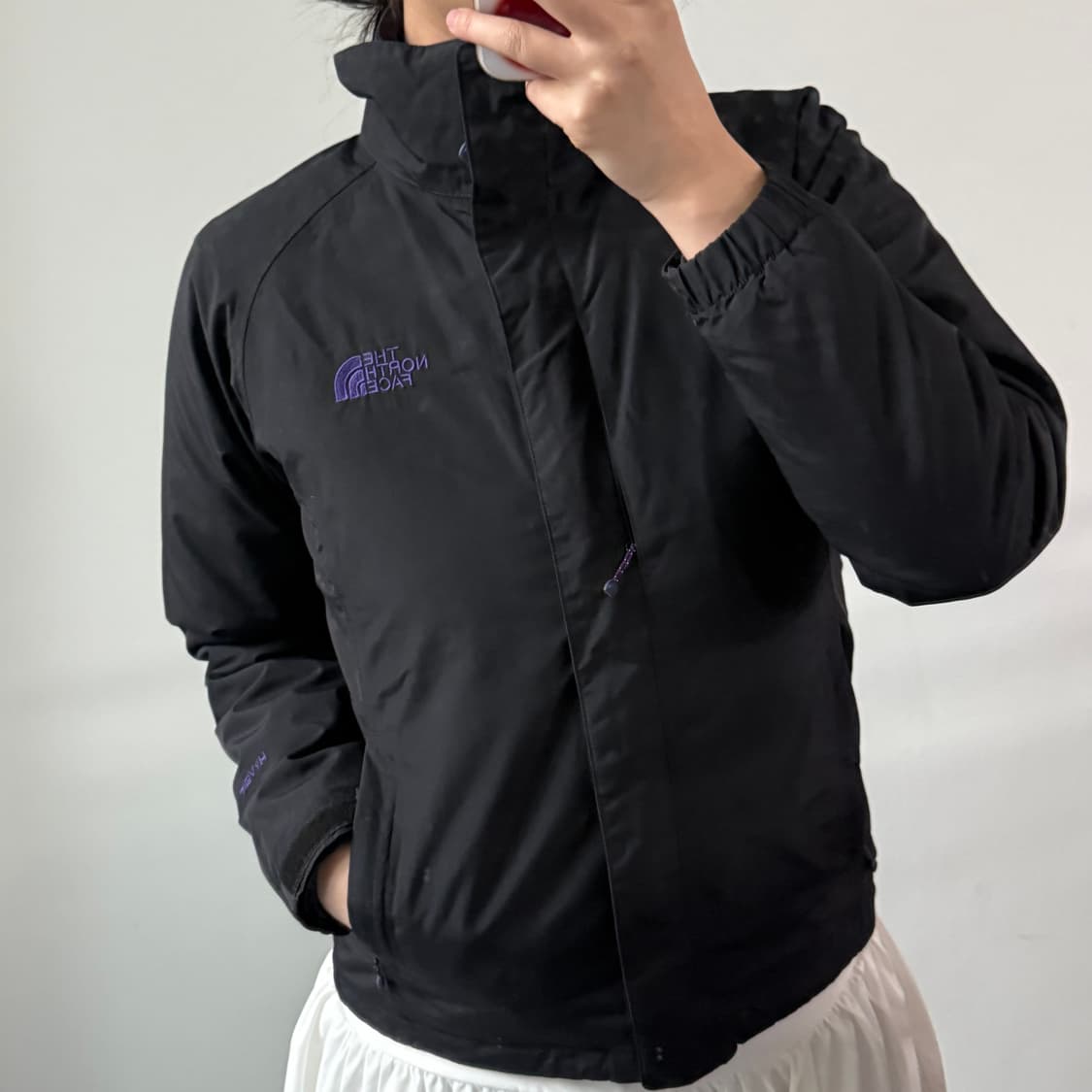 [M] 노스페이스 우먼 하이벤트 블랙 자켓 상품이미지2