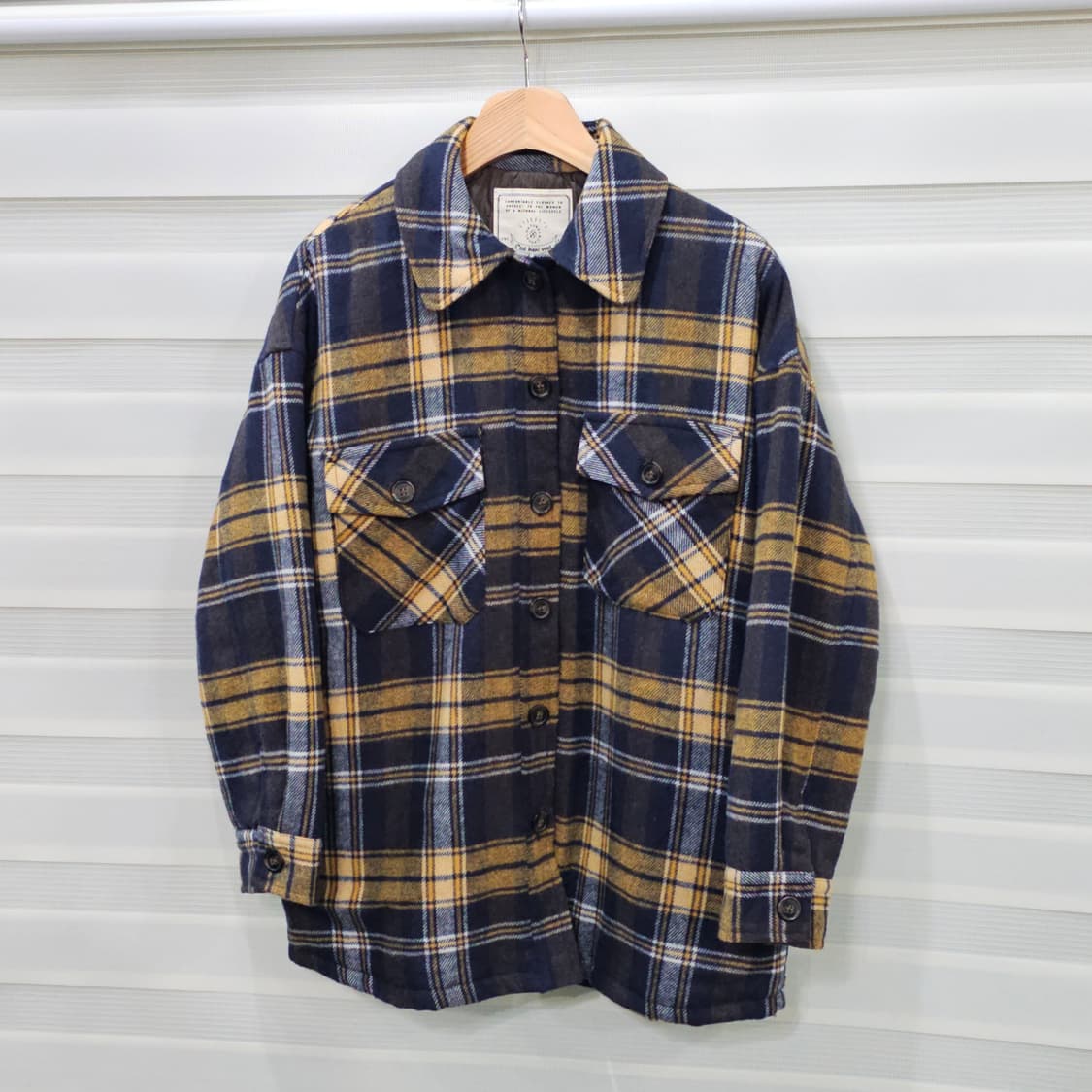 Cest bien Vous 체크 셔츠자켓- 우먼M 상품이미지1