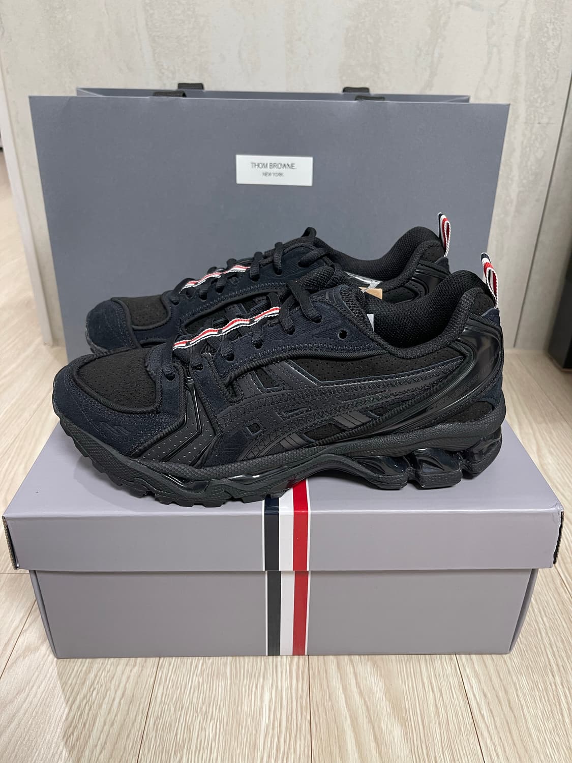 톰브라운 x 아식스 젤카야노 14 블랙 240, 275 일괄 상품이미지1