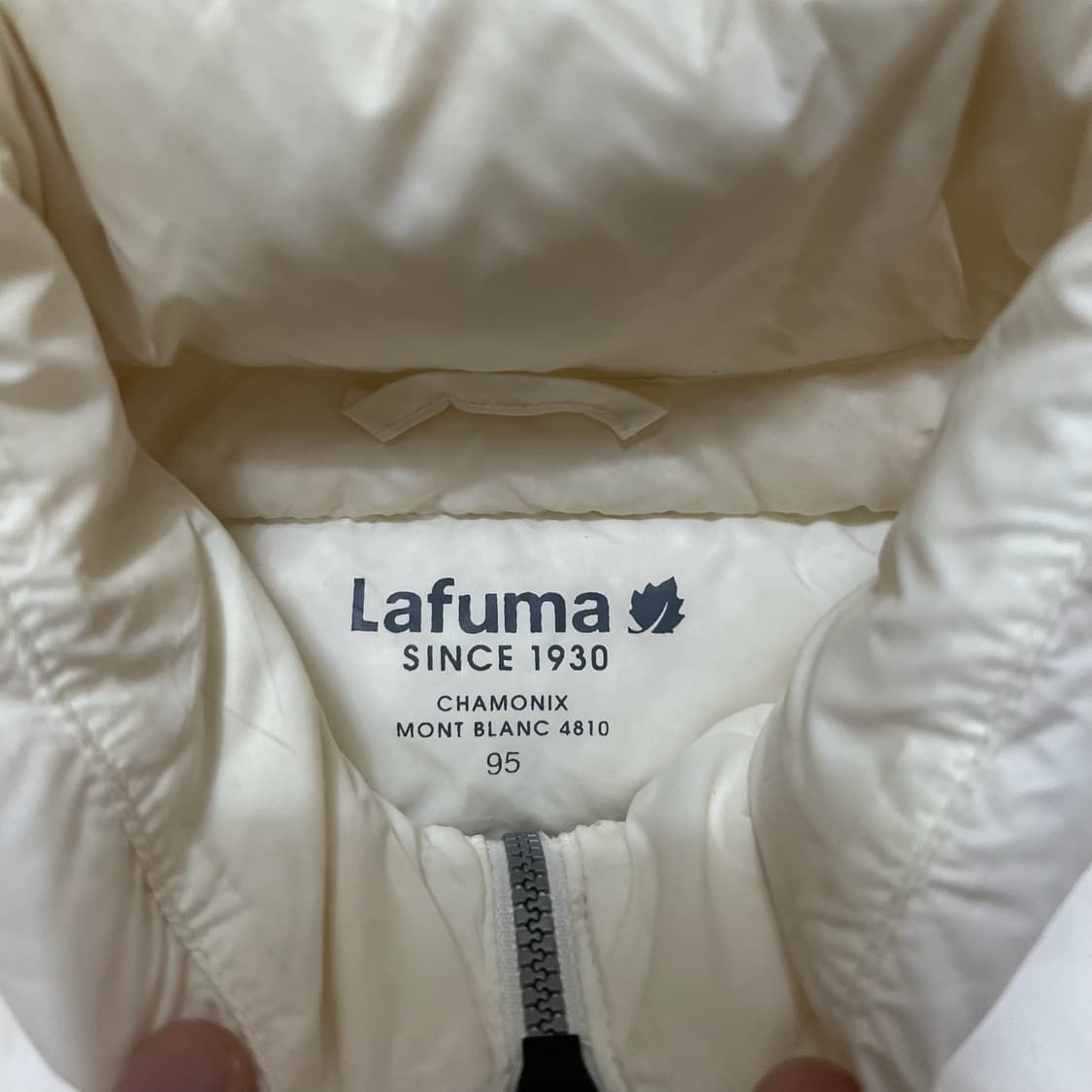 라푸마 여성 우모 화이트 경량패딩 M/95  상품이미지6