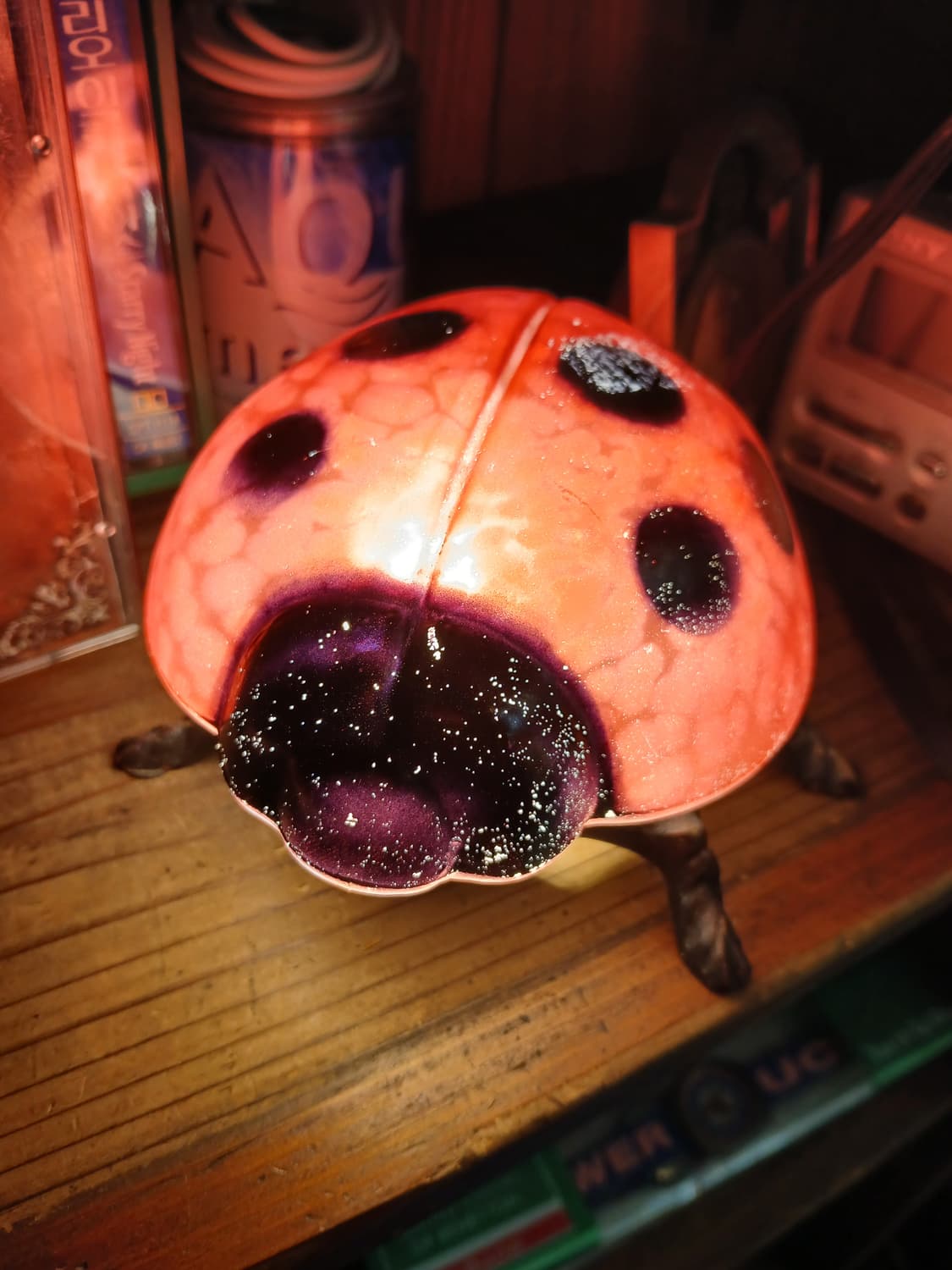 빈티지 무당벌레 테이블 램프 상품이미지3