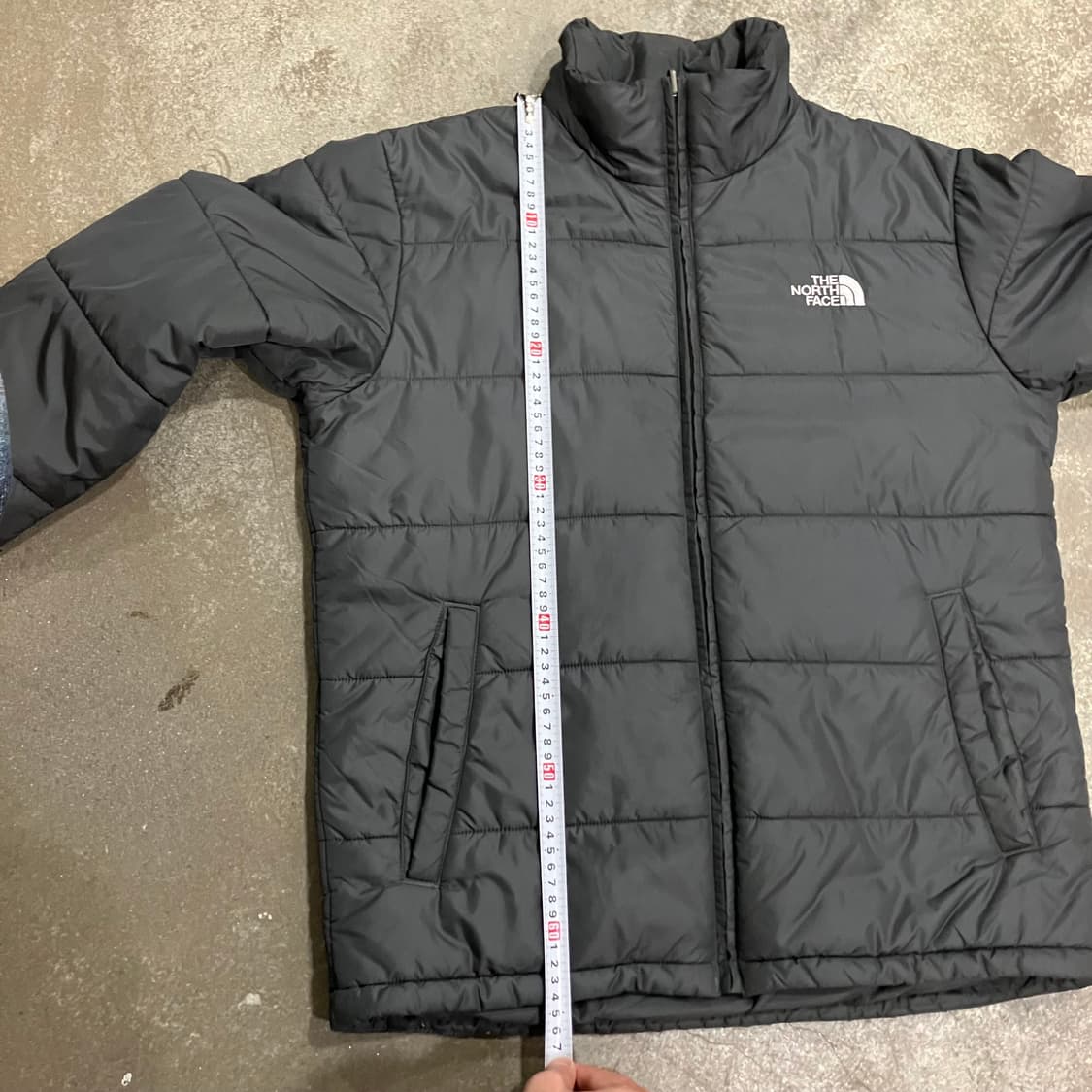 N229 노스페이스 경량패딩 그레이 상품이미지7
