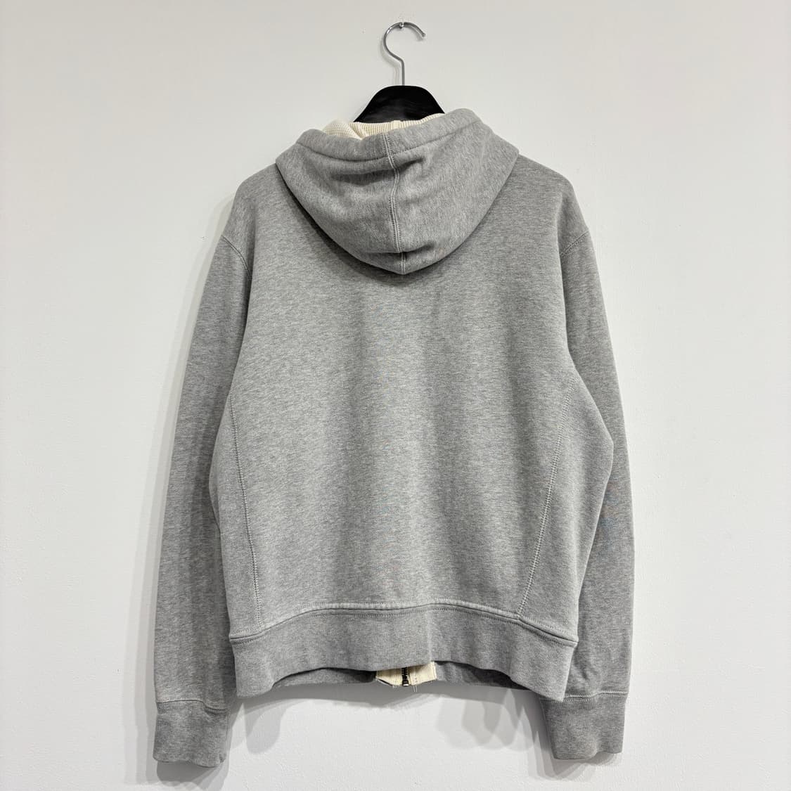 폴로 랄프로렌 그레이색 써멀 후드집업 상품이미지2