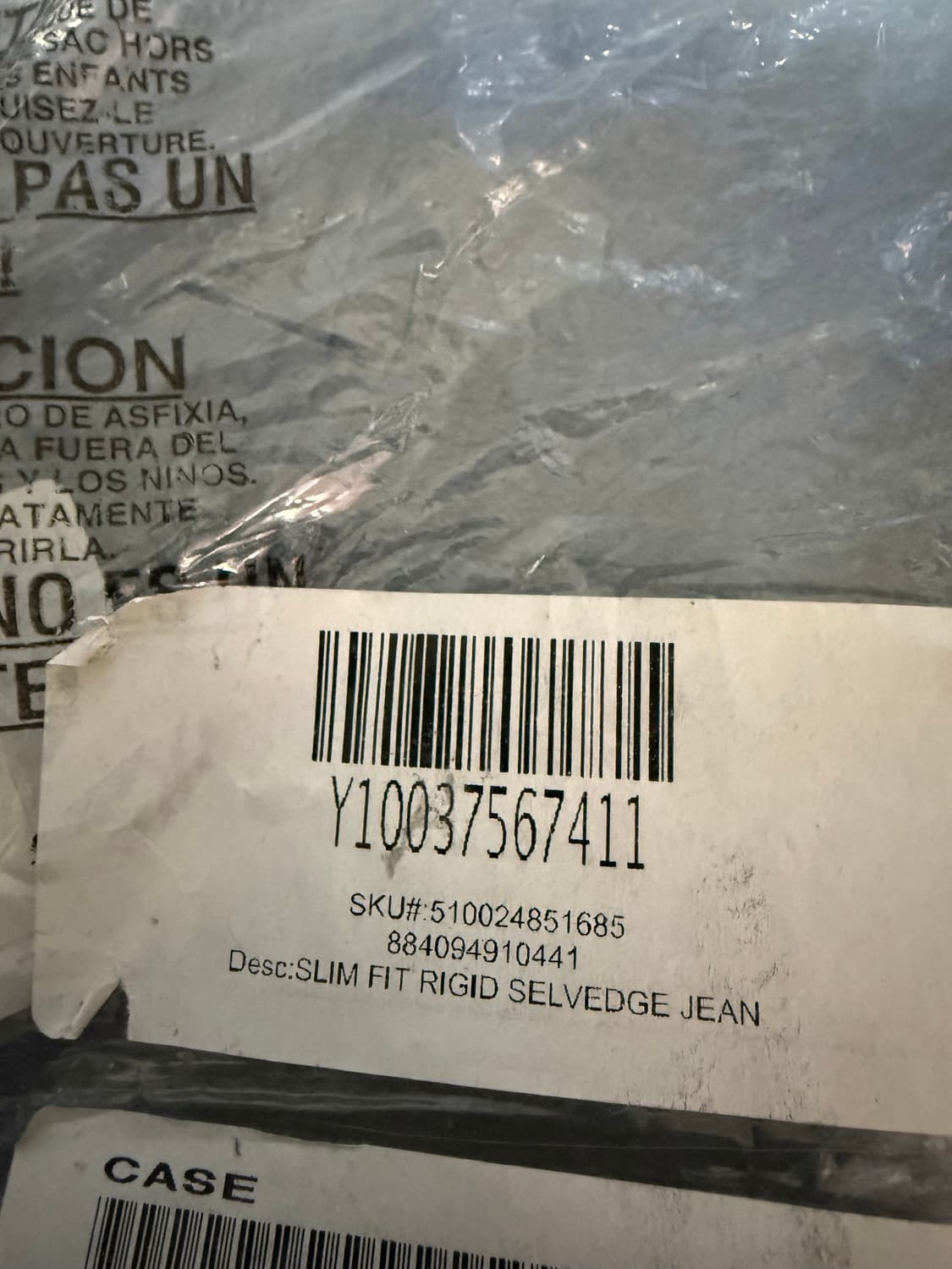 rrl slim fit rigid selvesge jean 상품이미지4