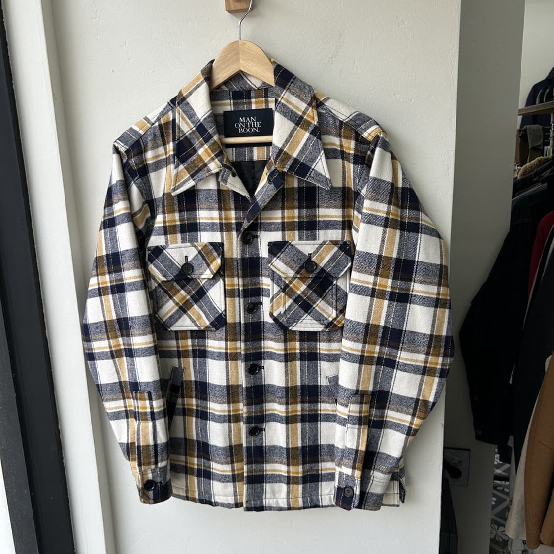 17171 - 18F/W 맨온더분 체크 자켓 상품이미지2
