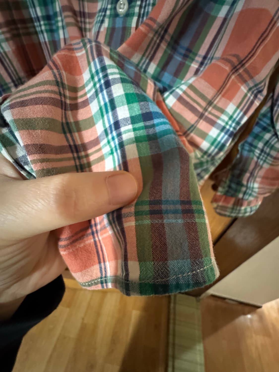 랄프로렌 블레이크 체크 셔츠 L 상품이미지4