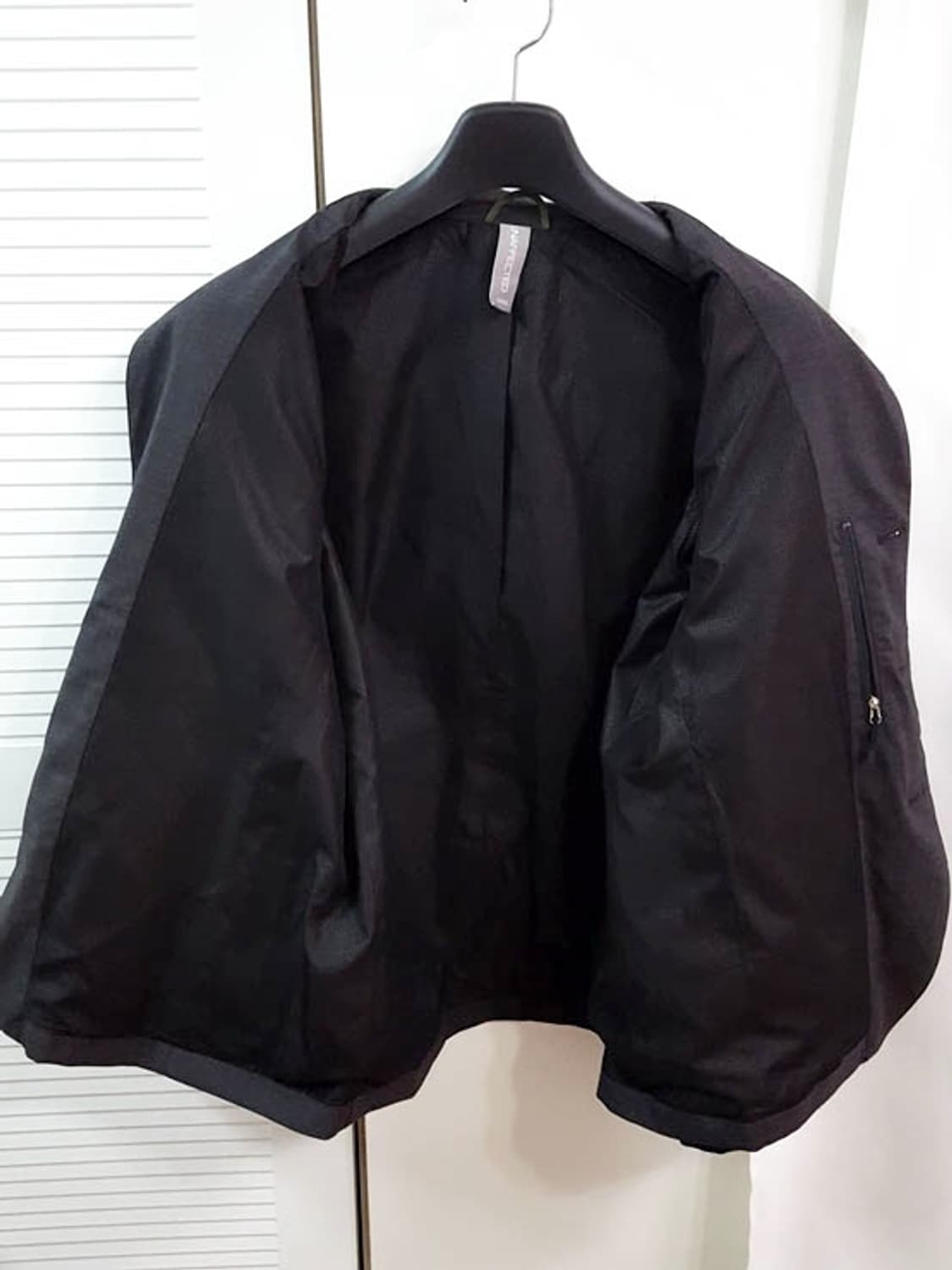 언어펙티드 레이어드 자켓 차콜 그레이 L 상품이미지5