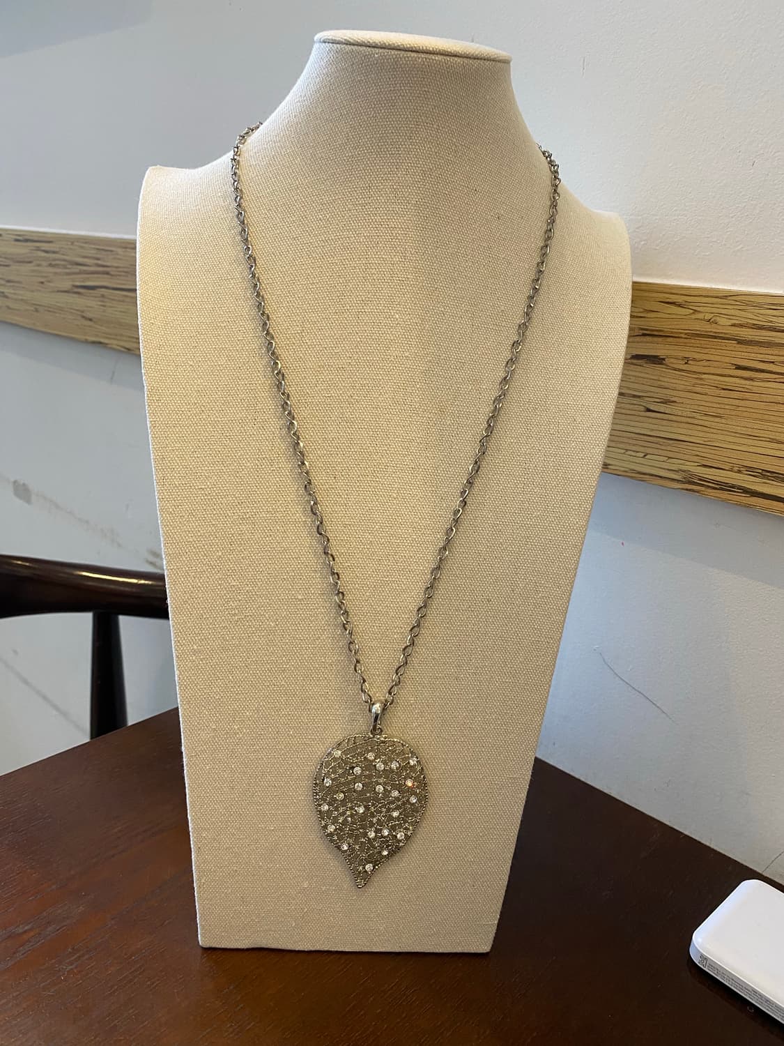 빈티지 잎사귀 리프 목걸이 상품이미지3