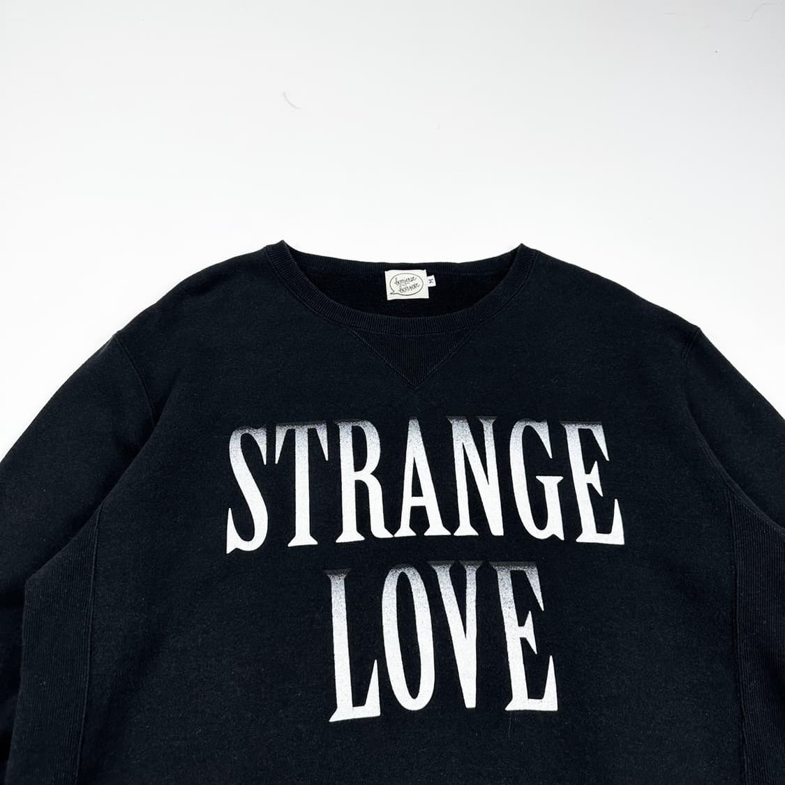 VTG 빈티지 재팬 블랙 크루넥 맨투맨 (M) 상품이미지1