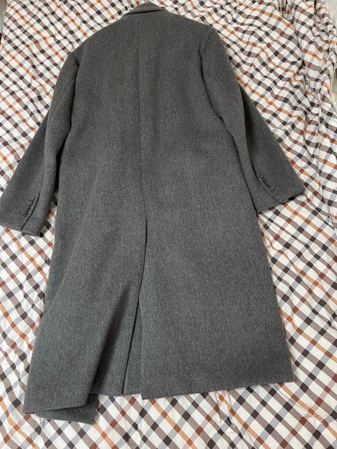 하우트옴므 캐시미어 오버 코트 상품이미지5