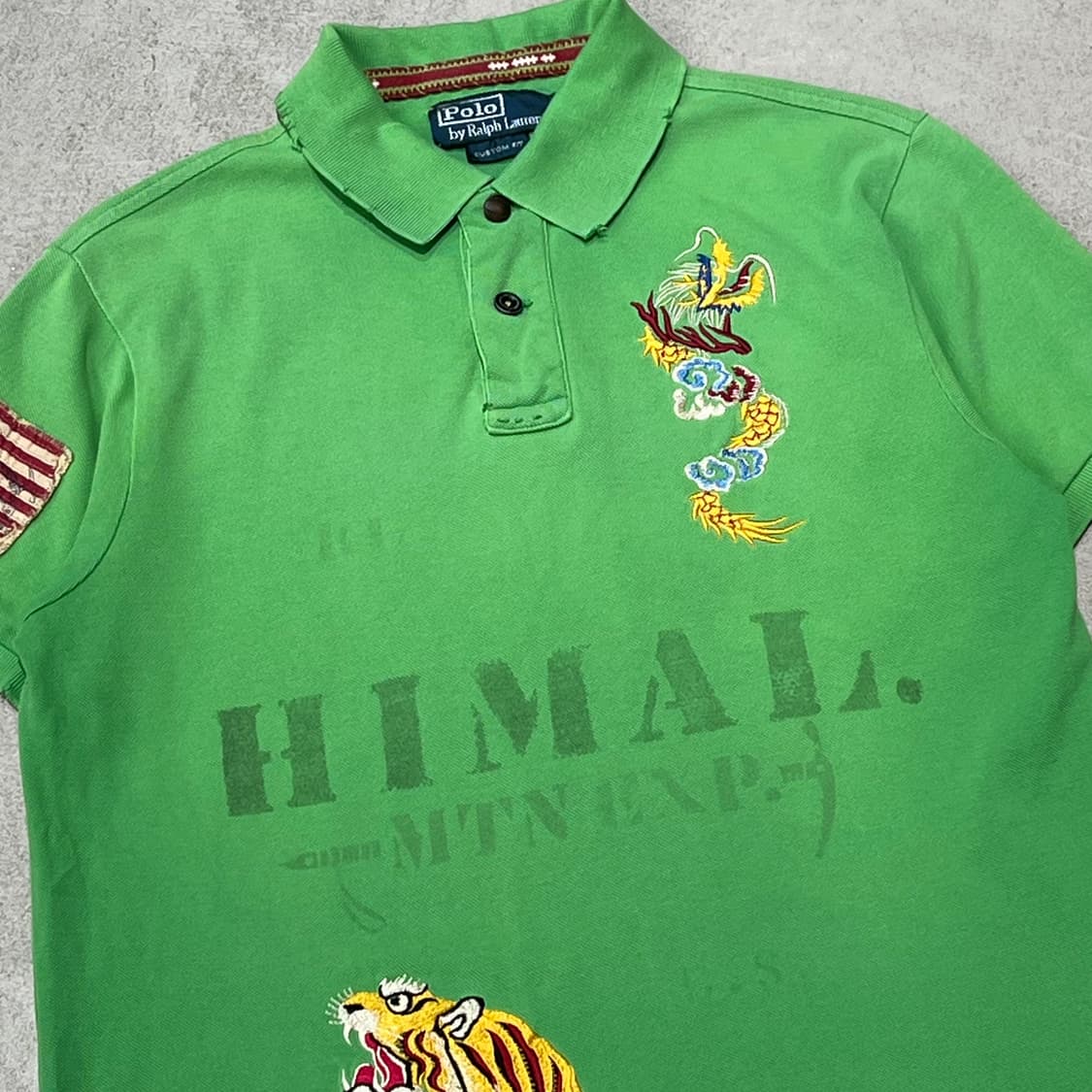 폴로 랄프로렌 성조기 자수 반팔카라티 s10604 상품이미지3