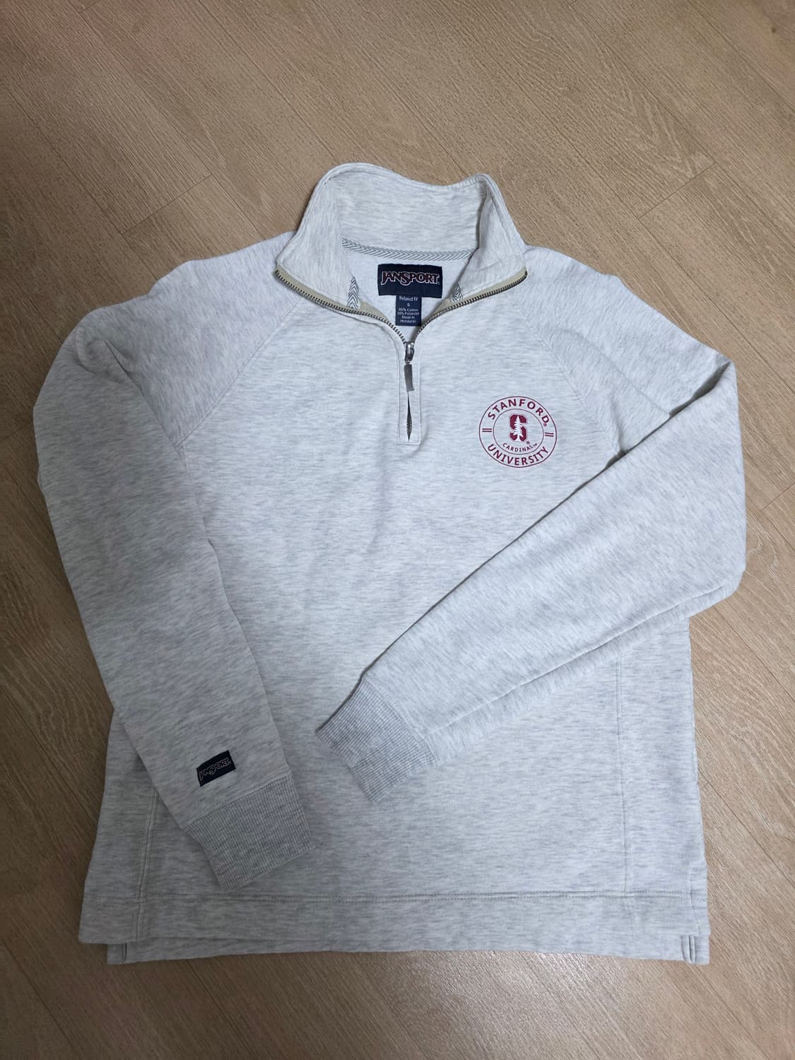 잔스포츠 스탠퍼드 대학교 하프집업  맨투맨 S 상품이미지1