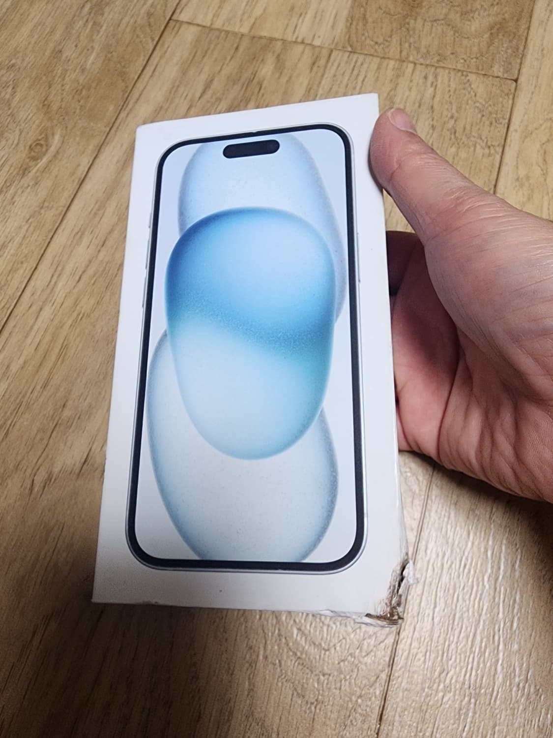 아이폰 15  512블루 단순개봉 상품이미지2
