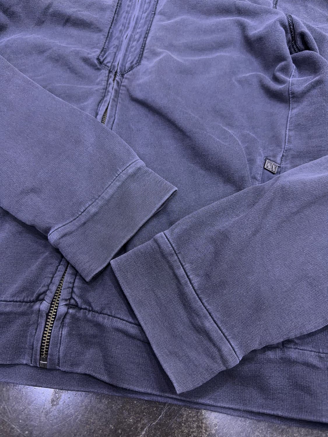 A|X 아르마니 익스체인지 아일렛 절개라인 집업자켓 M 상품이미지6