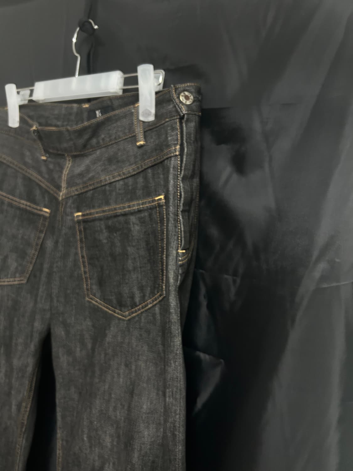 요지야마모토 비대칭데님 상품이미지4