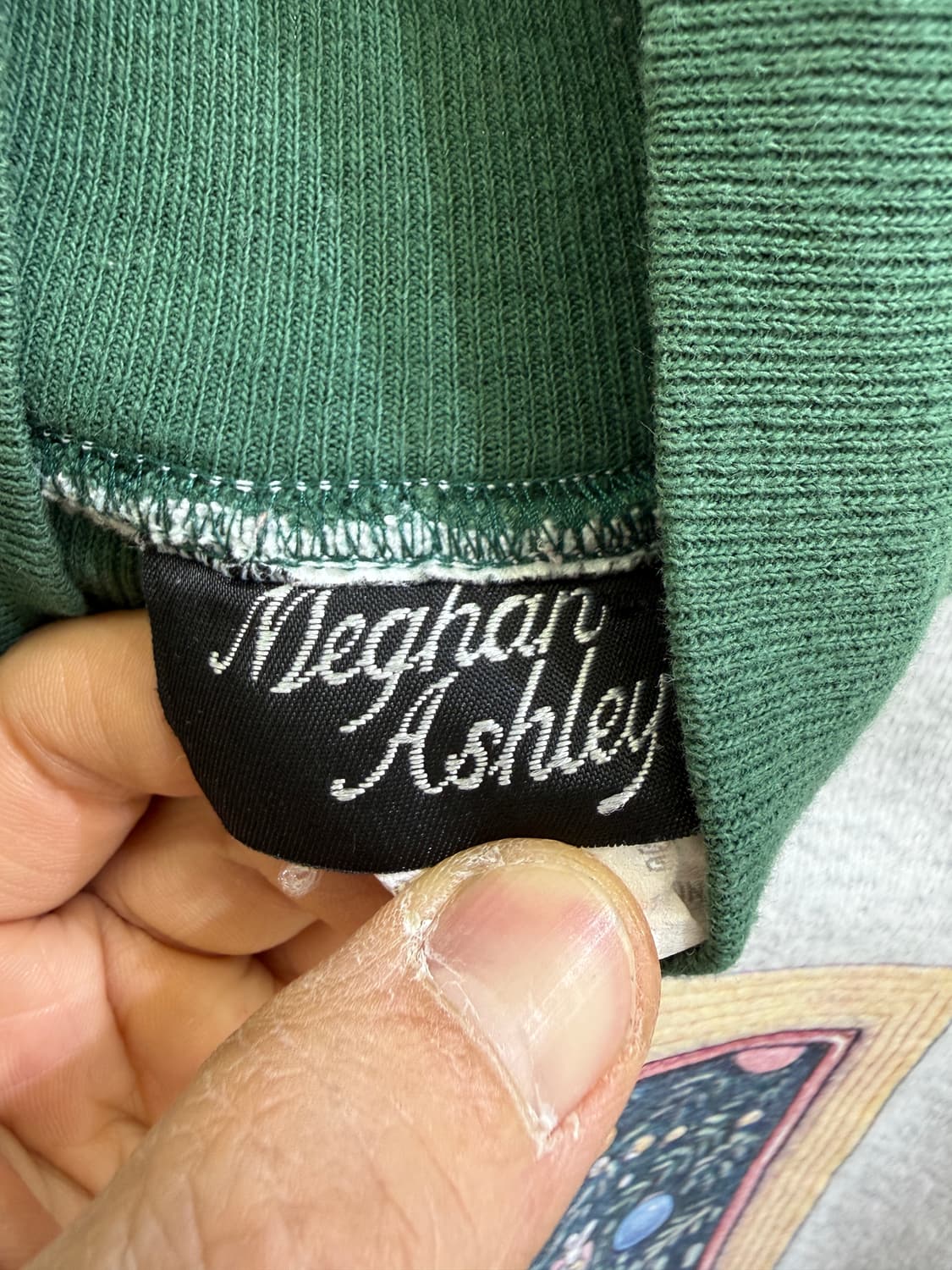 빈티지 MEGAN ASHLEY (Made in USA) 스웻셔츠 상품이미지6