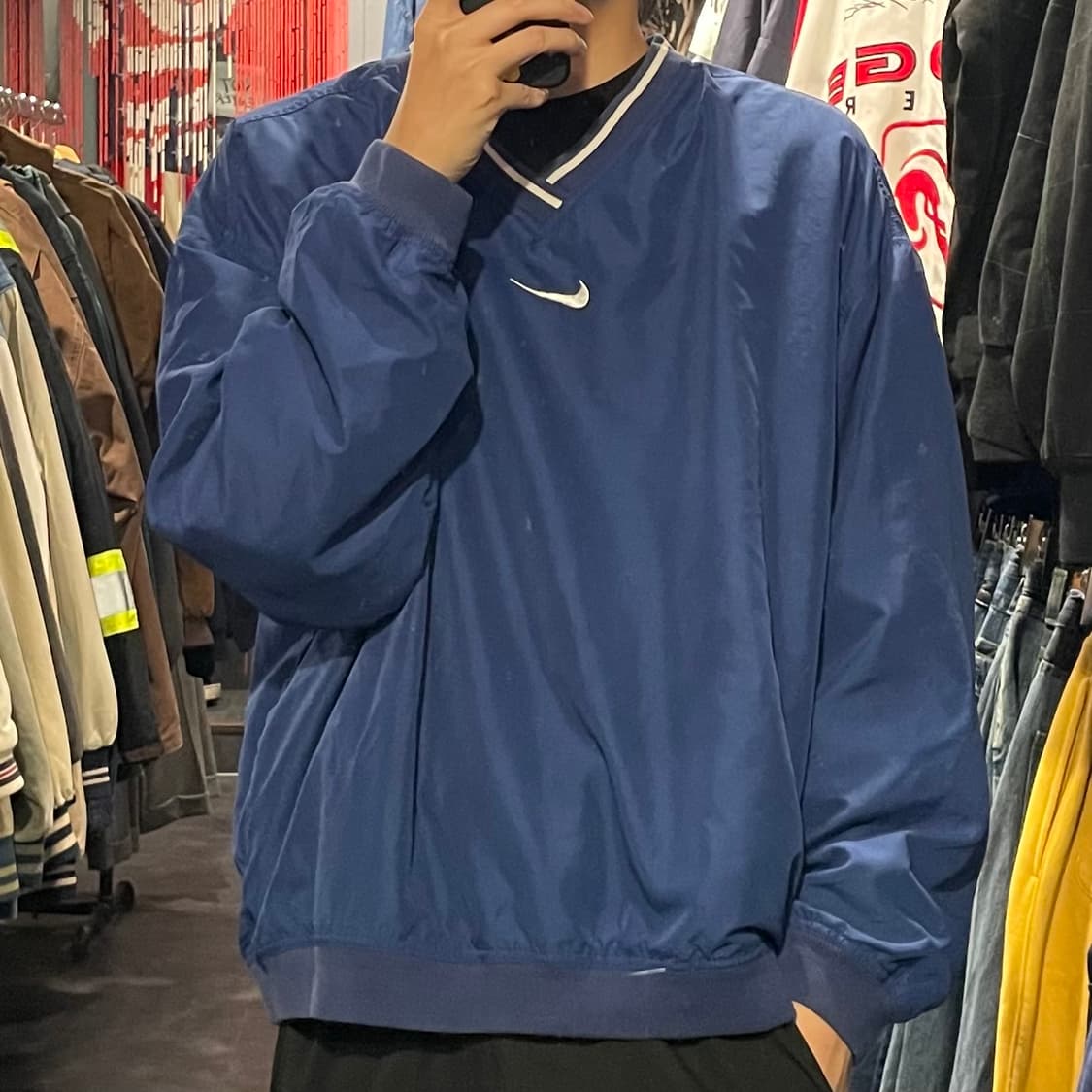 [IM] NIKE 나이키 블루 미드스우시 웜업 상품이미지4