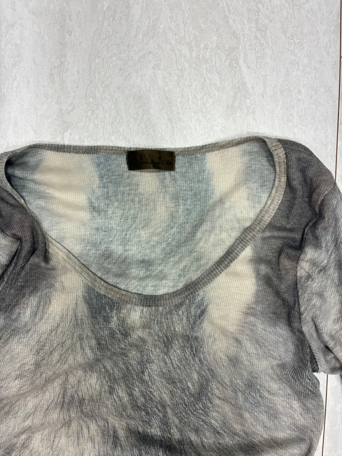 G.O.A 고아 브러시드 컷오프 롱슬리브 상품이미지3