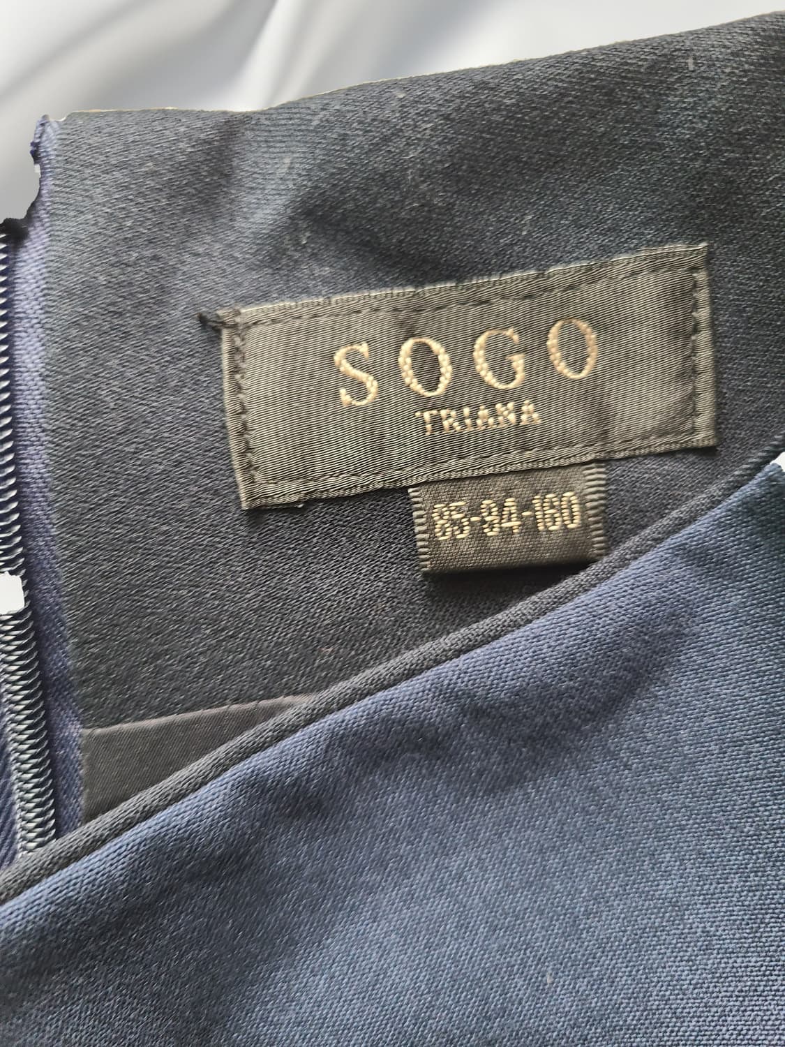 SOGO 네이비 하프슬리브 원피스 상품이미지3