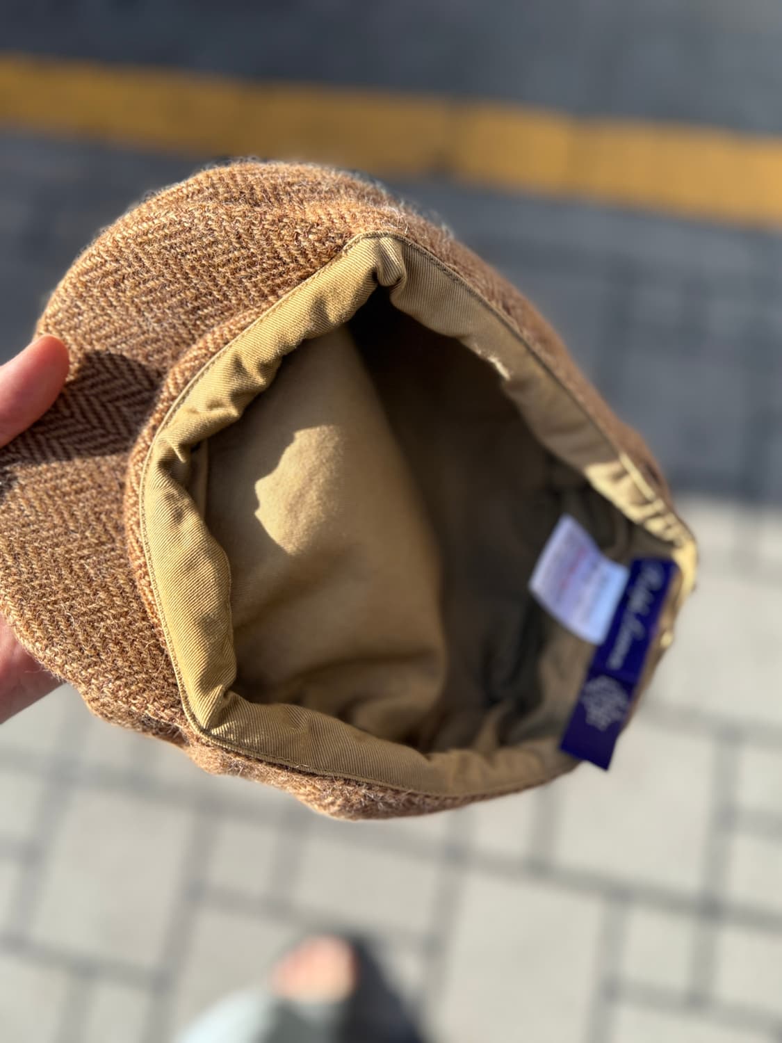랄프로렌 퍼플라벨 알파카 헌팅캡 상품이미지6