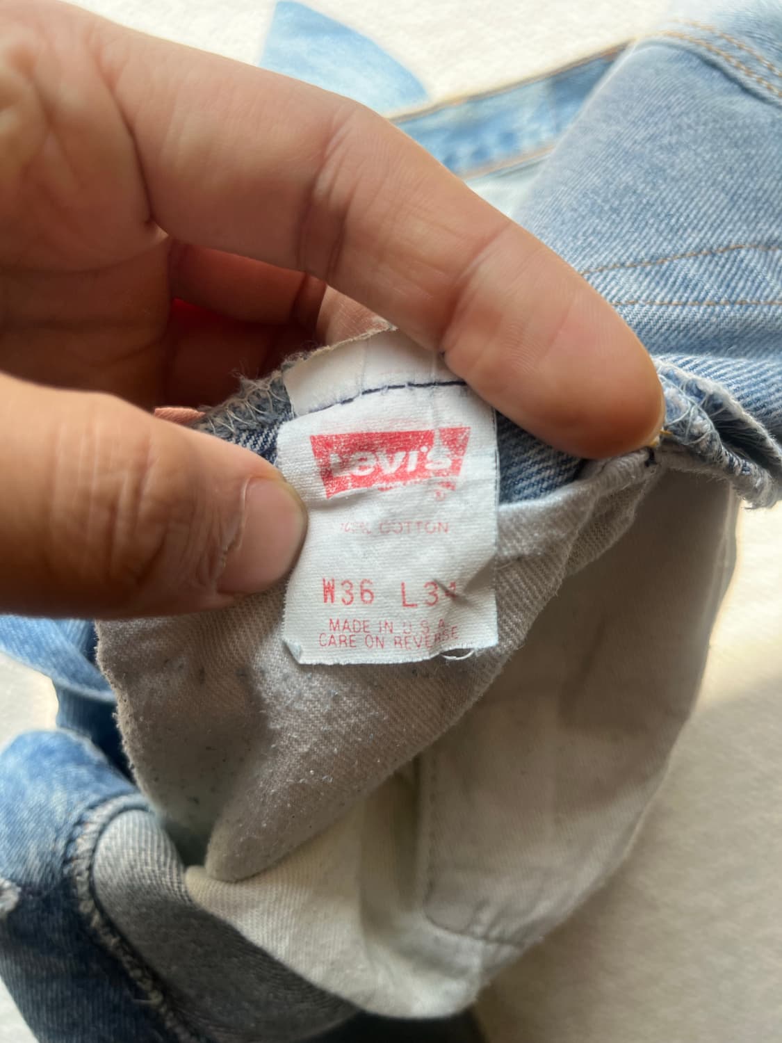 90s 빈티지 리바이스 501 34사이즈 상품이미지4