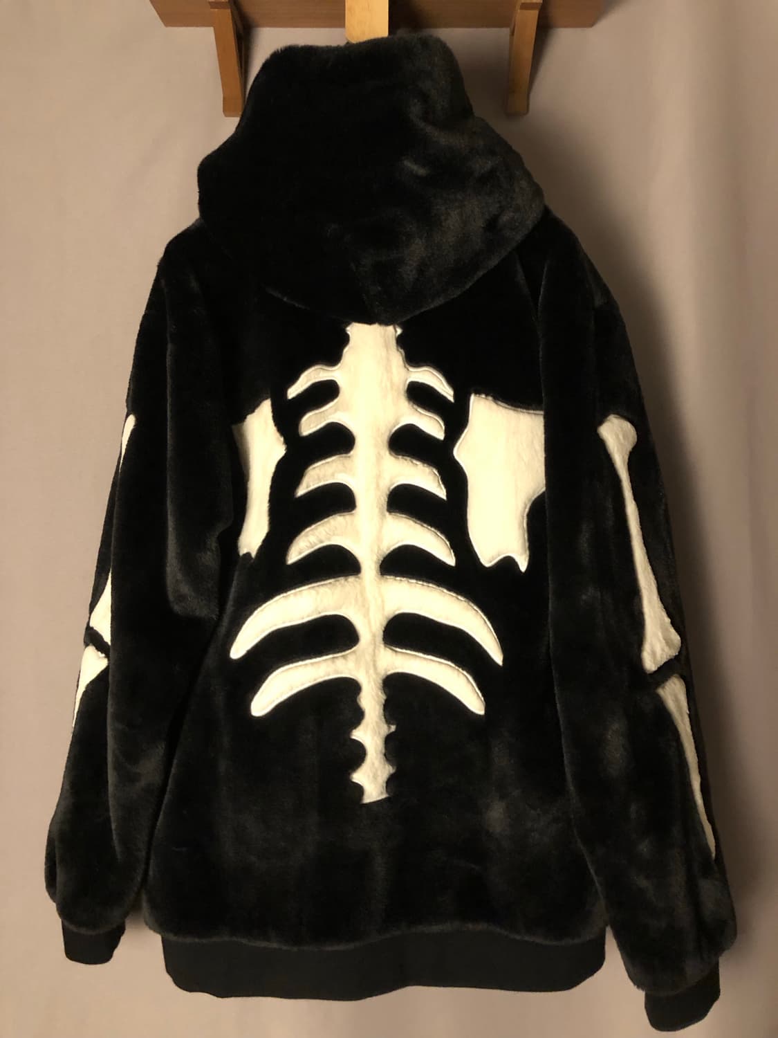 밴슨 스켈레톤 퍼 후드집업 상품이미지2