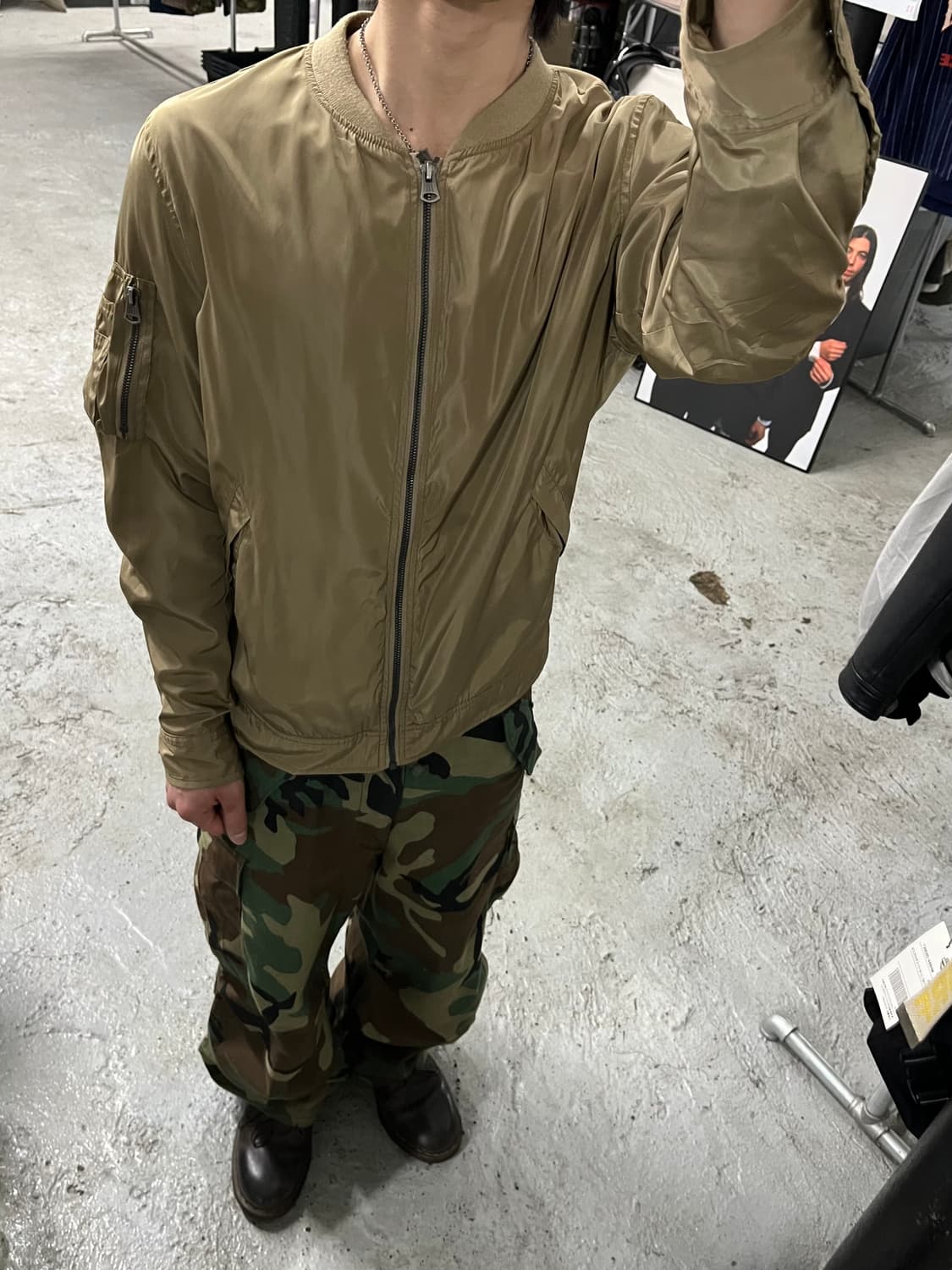 GLADIATOR nylon ma-1 jacket 상품이미지4